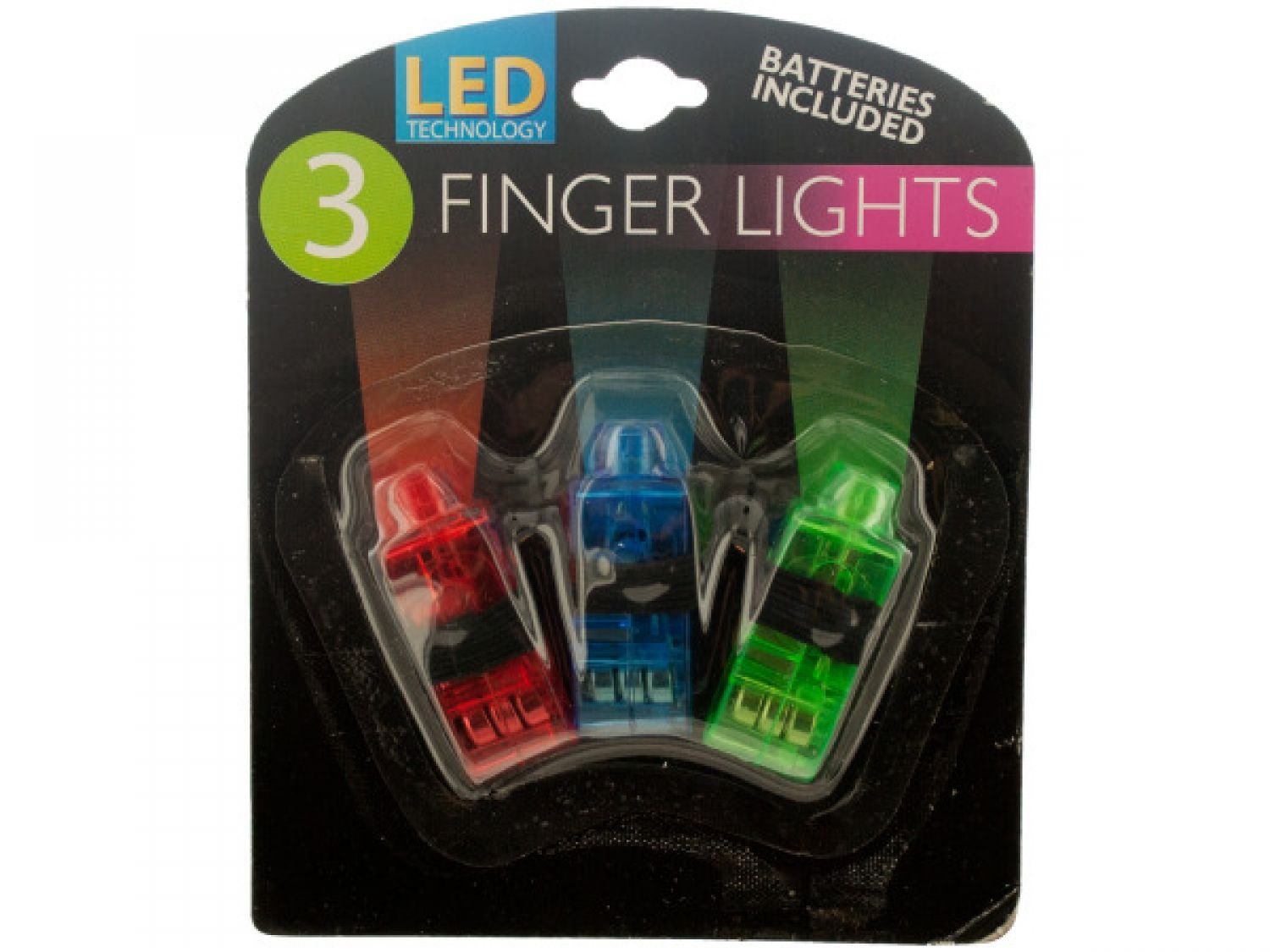 StarSun Depot LED Finger Lights - 48 Pack Glow in The Dark Party Supplies for Kids, Rave, Concerts & Halloween Costume Accessories