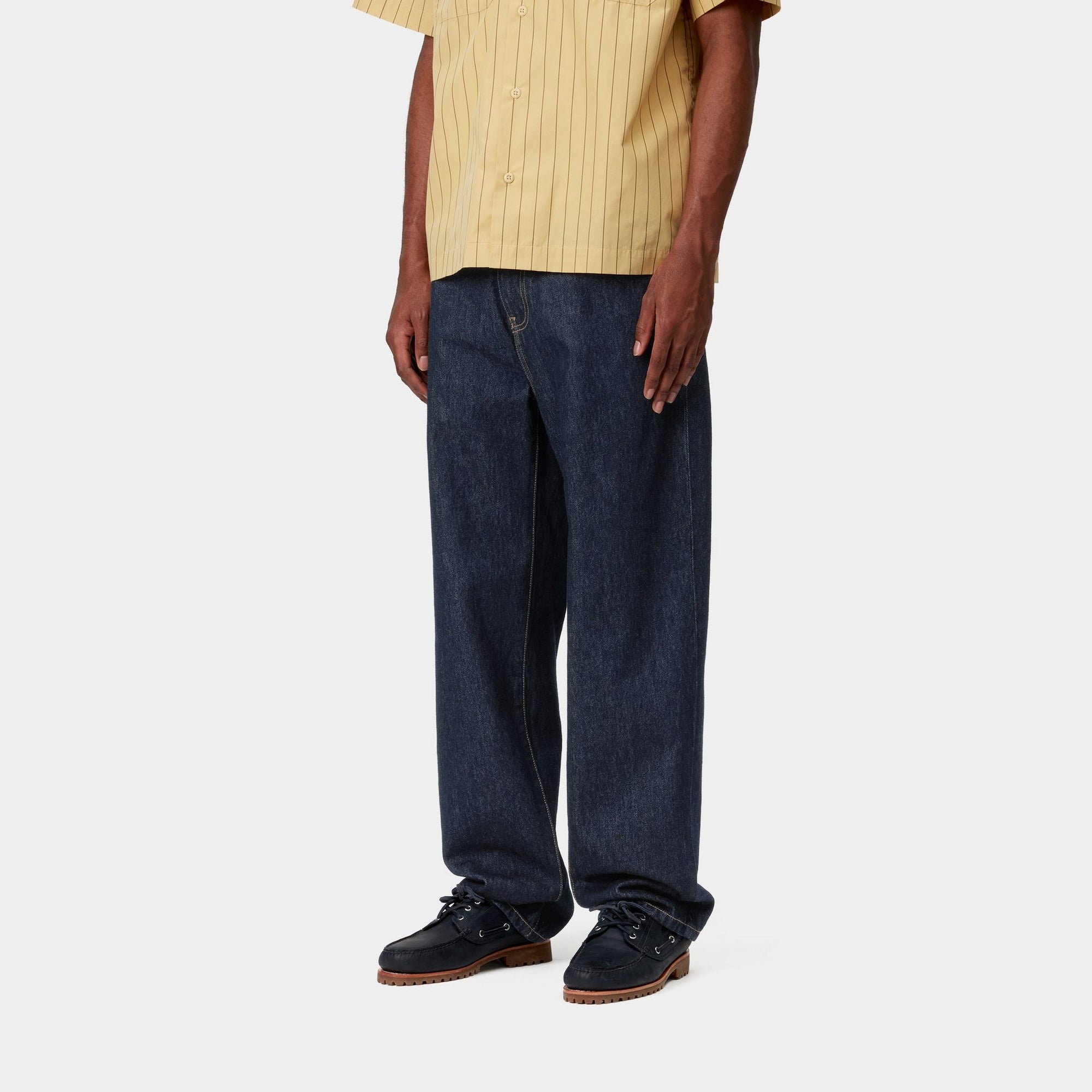 Aaron Pant | Blue Rinsed Denim Jeans for Men - Comfortable & Stylish Casual Wear for Everyday Use