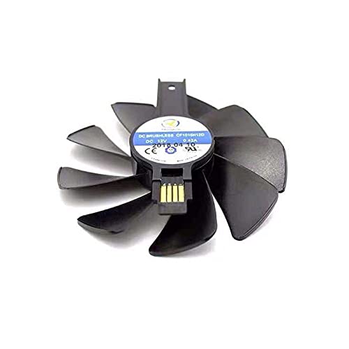 Sapphire RX470 RX480 RX570 RX580 Graphics Card Cooling Fan - Quiet Temperature Control for Enhanced Gaming & Mining Performance - Perfect for PC Builds & Overclocking
