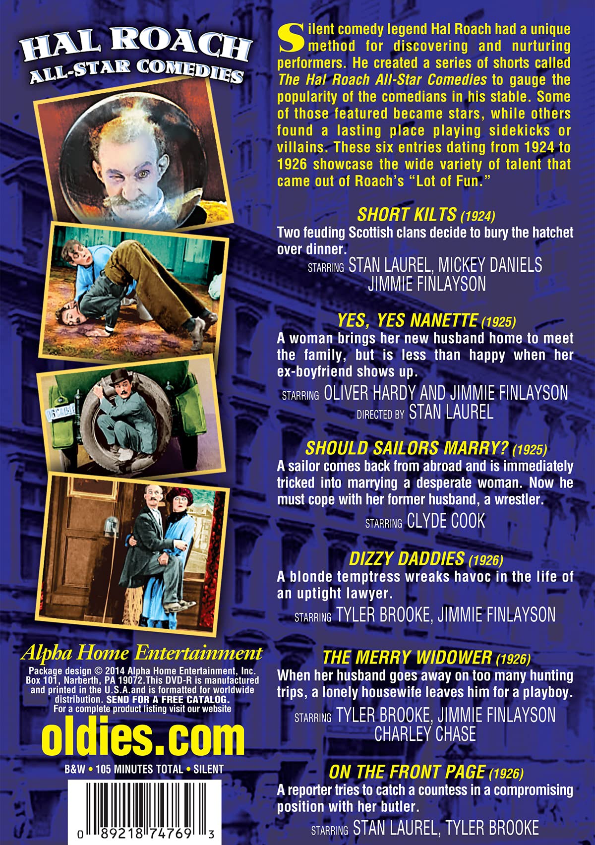 Roach All-Star Comedies - Hilarious Classic Comedy Collection | Perfect for Movie Nights, Parties & Relaxation