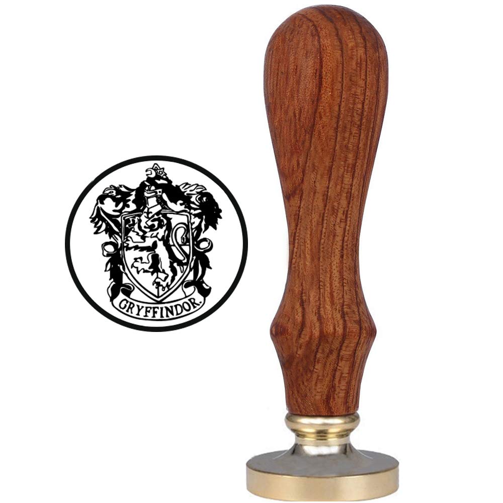 VSECUON Harry Potter Wax Seal Stamp Set - Unique Christmas, Birthday & New Year Gift for HP Fans - Perfect for Invitations, Letters & DIY Crafts (GFD Single#2)