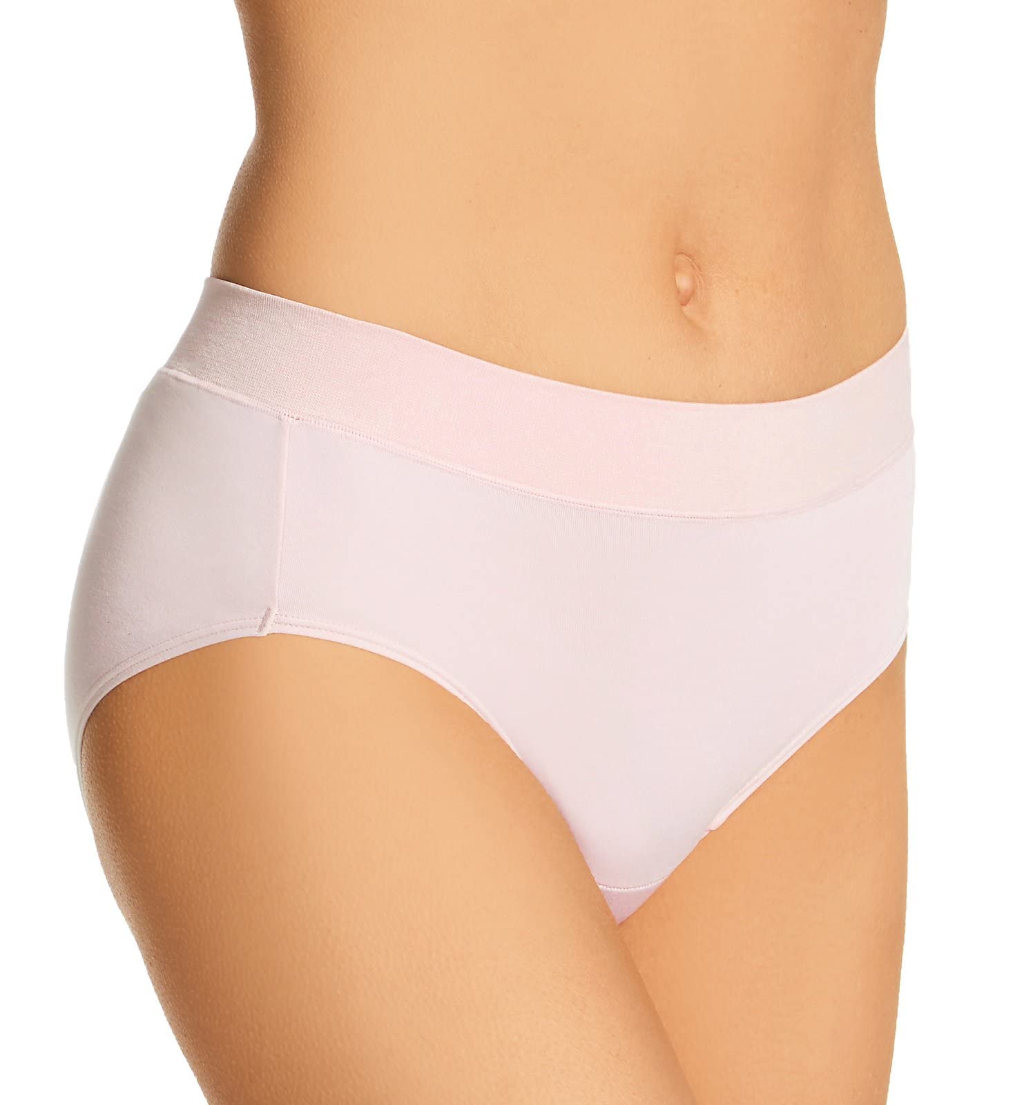 Vanity Fair Women's Beyond Comfort Hipster Panty - Soft Breathable Underwear for Everyday Wear, NH Sheer Quartz, Size 8 | Perfect for Work, Yoga & Lounge
