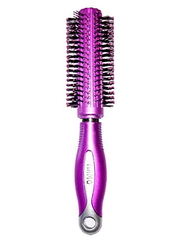Stylish Pink Plastic Hairbrush for Smooth & Tangle-Free Hair - Perfect for Daily Use at Home, Travel & Salon Styling
