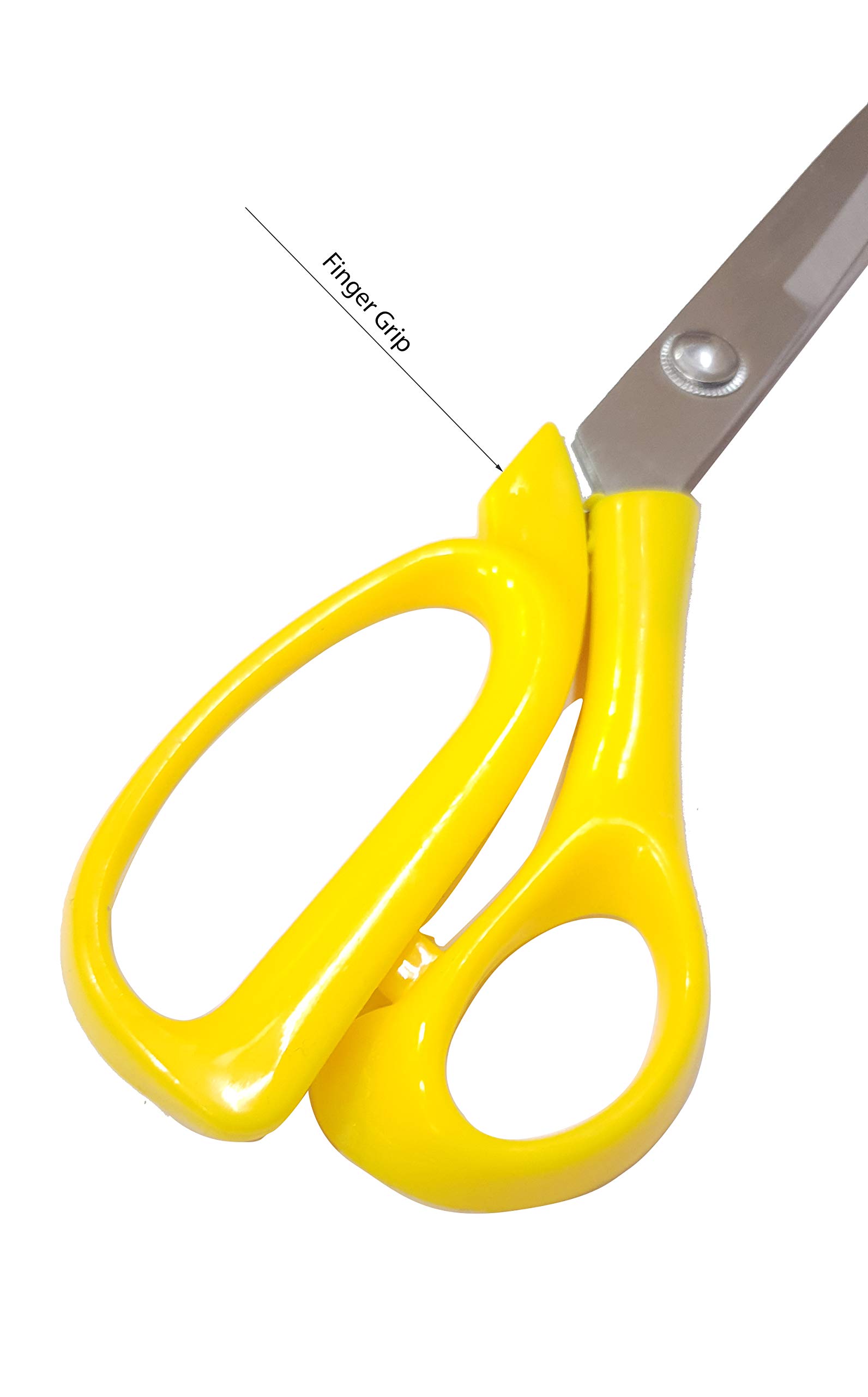 10-Inch Stainless Steel Multipurpose Cutting Scissors with Safety Cap - Premium Kitchen Shears for Cooking, Crafting & Gardening | Foreign Holics