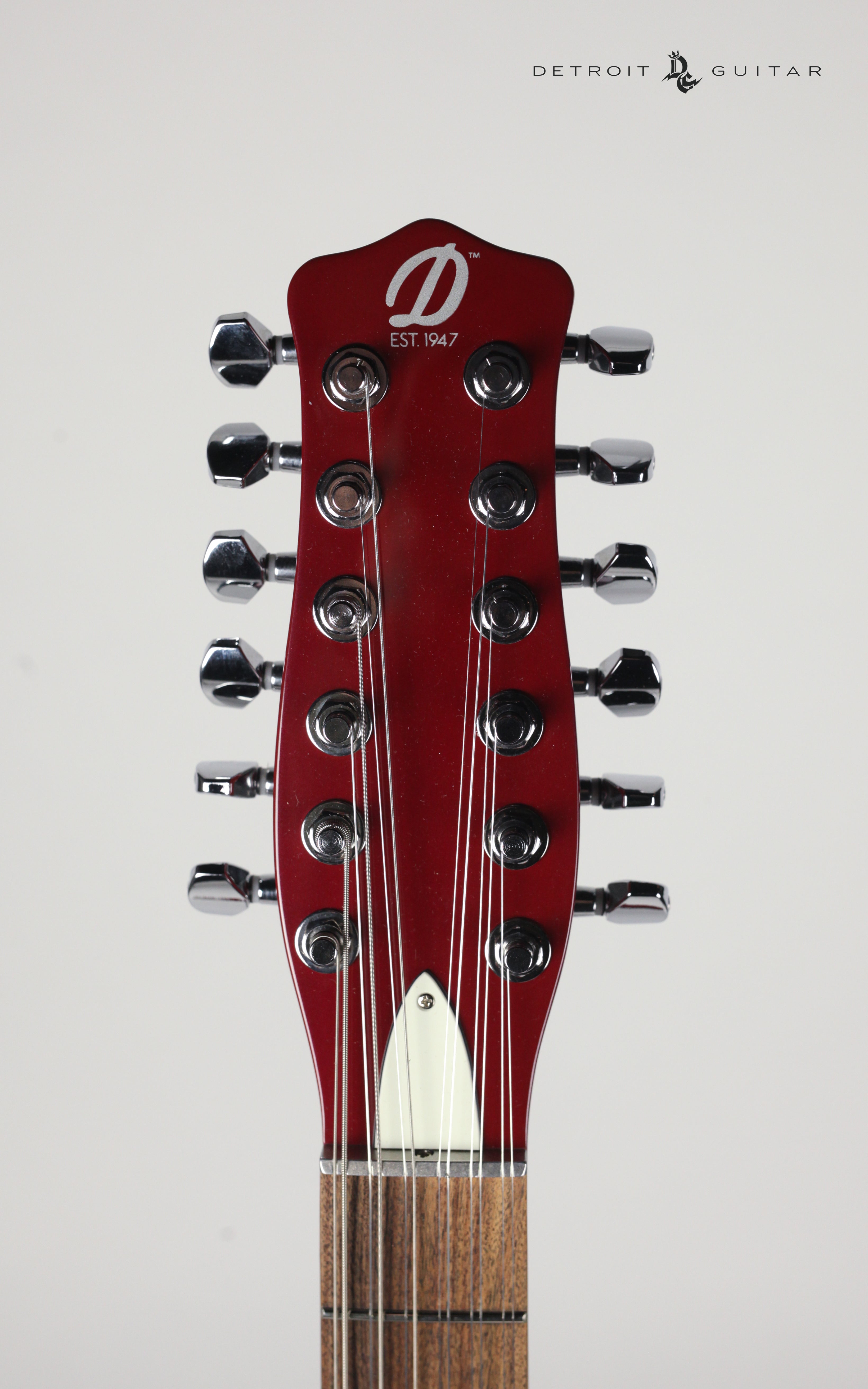 Danelectro 59X 12-String Electric Guitar in Blood Red Finish - Perfect for Rock, Blues & Vintage Music Performances