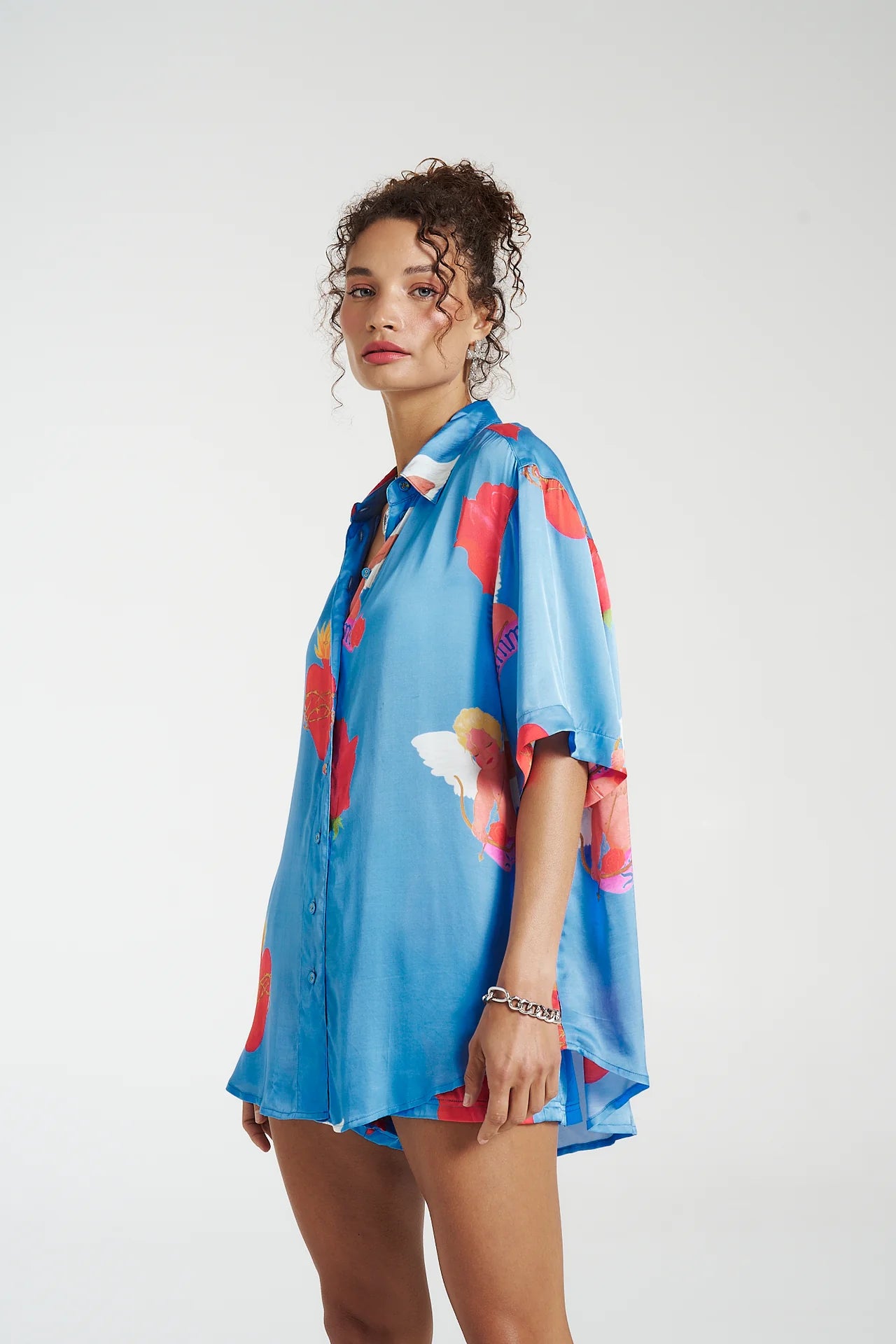 Big Shirt Capulet - Oversized Comfortable Cotton T-Shirt for Men & Women | Perfect for Casual Wear, Lounge & Street Style