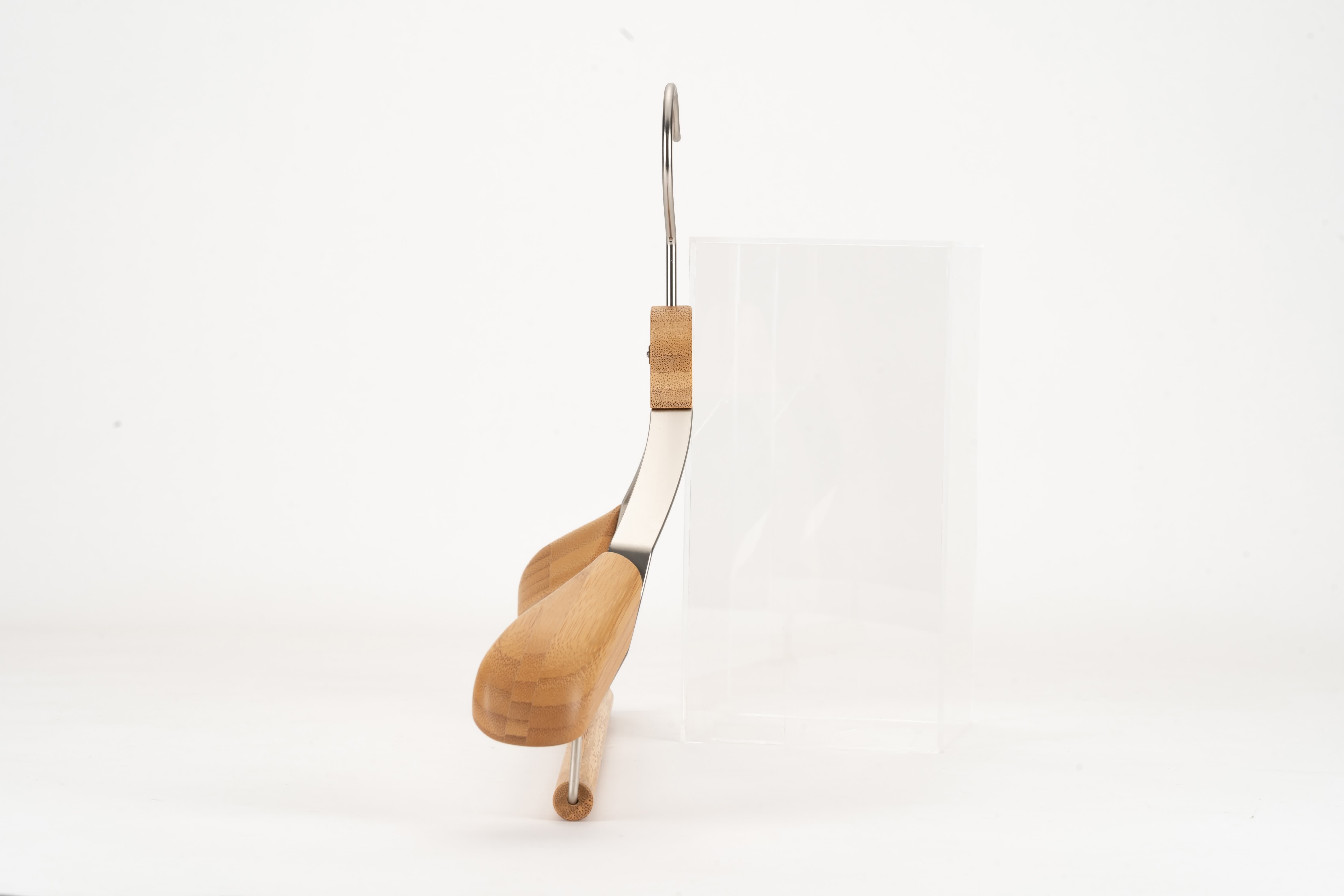 Snow Peak × NAKATA KOGEI Bamboo Take Hanger - Portable Outdoor Cooking Utensil for Camping, Picnics & Japanese Tea Ceremonies