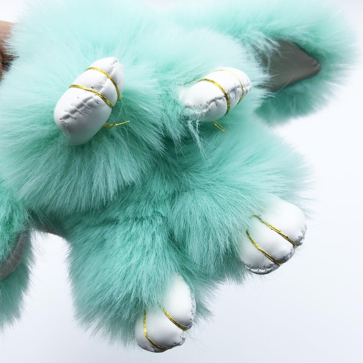 Cute Soft Faux Fur Bunny Keychain - Adorable Artificial Fur Key Ring for Car, Handbag, and Backpack - Perfect Gift for Kids, Women, and Pet Lovers