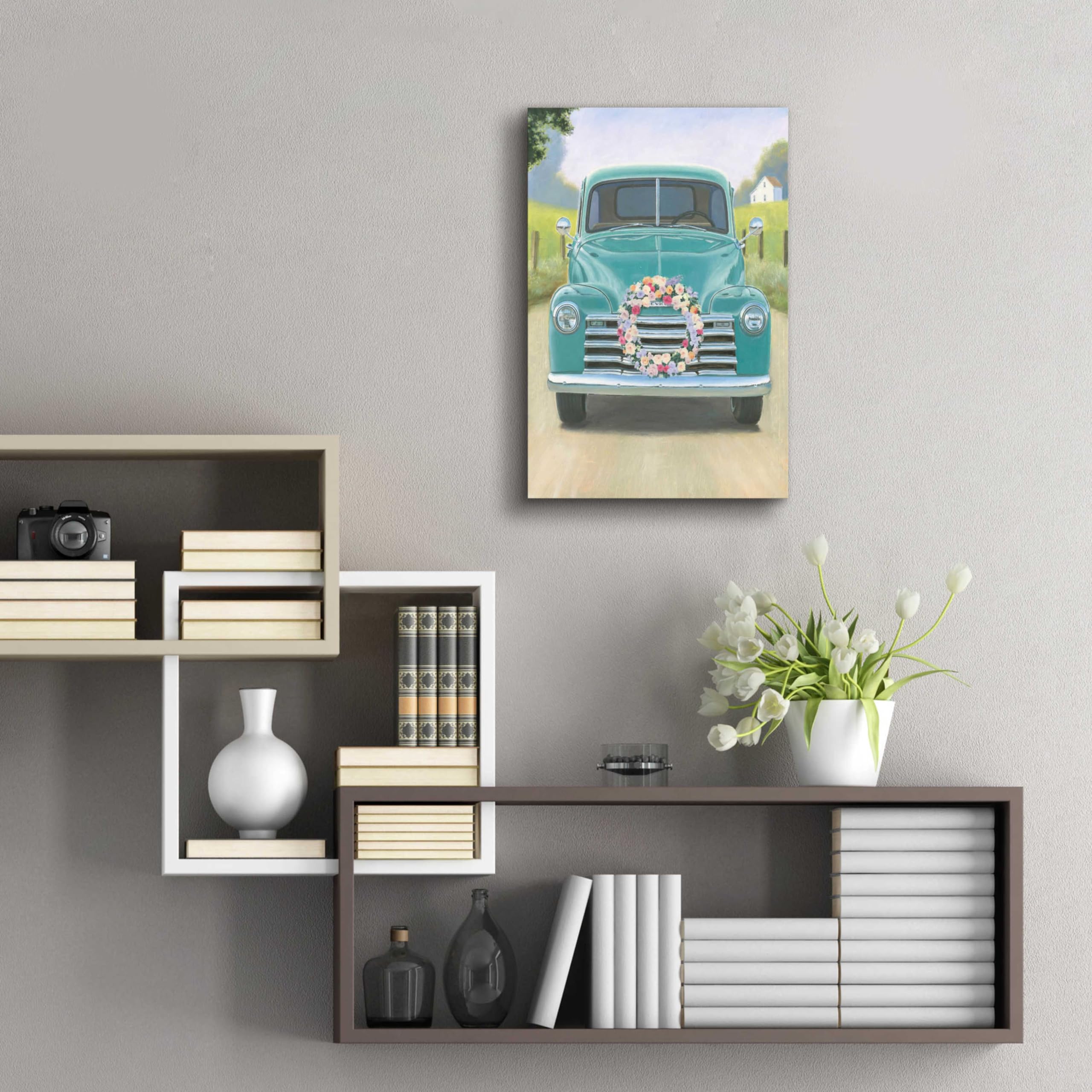 Beautiful Country I Acrylic Glass Wall Art by James Wiens - 16x24 Inch Modern Landscape Painting for Living Room, Bedroom & Office Decor