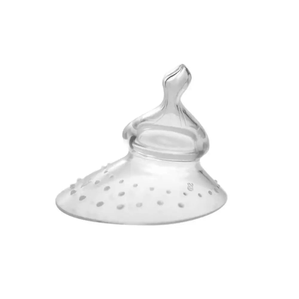 Haakaa Silicone Breastfeeding Nipple Shield - Orthodontic Shape for Comfortable Nursing - Perfect for New Moms and Breastfeeding Support at Home or On-the-Go