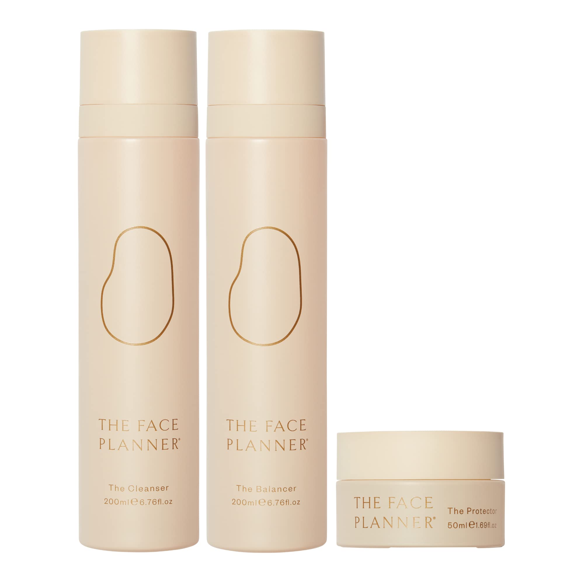 Dermatologist Approved Skincare Kit - Reset & Renew Plan with Sustainable Formulas | Daily Face Care Routine for Glowing Skin