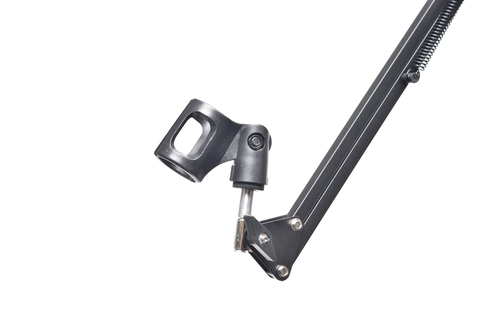 Glide Gear DST100 Desktop C-Stand - Adjustable Studio Stand for Podcasting, Live Streaming, Video Recording & Photography - Perfect for YouTube, Zoom Meetings & Content Creation