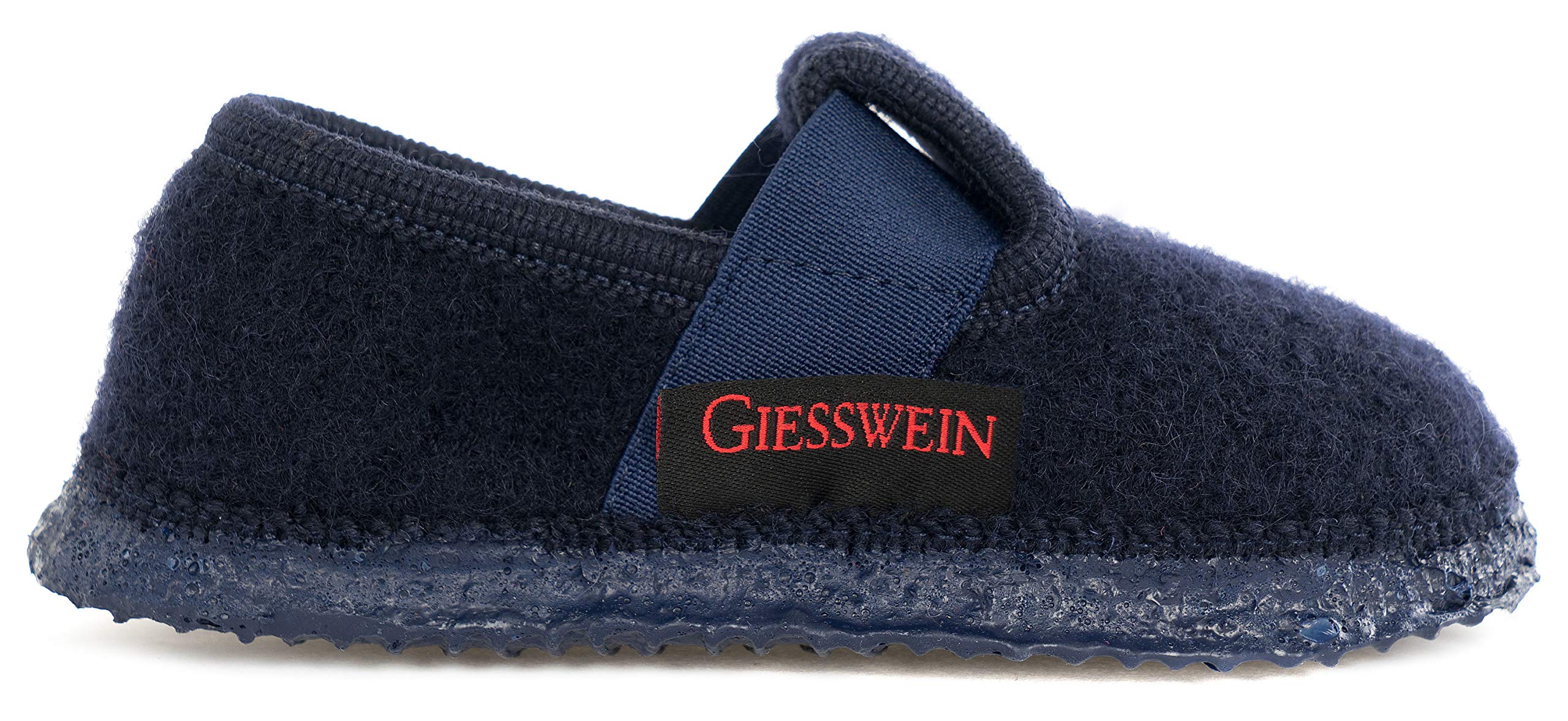 Giesswein Boys' Soft Wool Slippers - Comfortable Low-Top House Shoes for Kids - Perfect for Indoor Play, Relaxing at Home & Cold Weather Comfort (Size 1 US Little Kid)