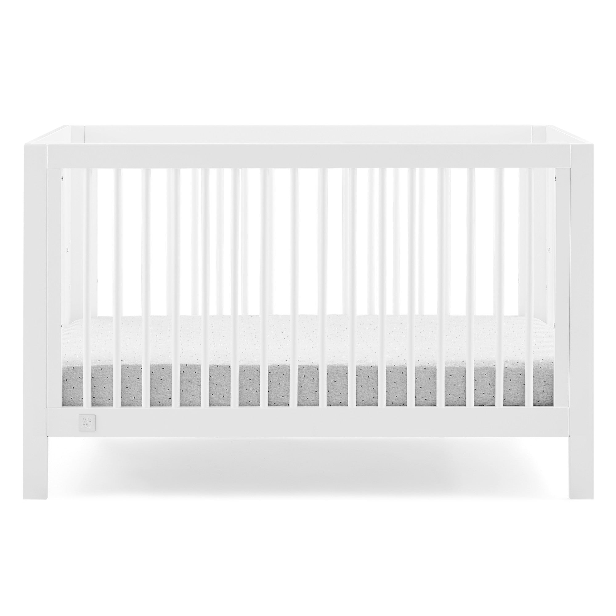 BabyGap Charlie 6-in-1 Convertible Crib - Grow with Your Child from Newborn to Toddler | Safe Nursery Furniture for Modern Baby Rooms