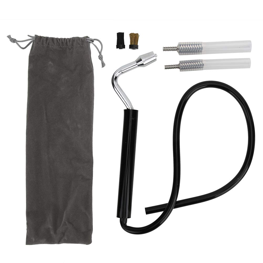 Premium Coffee Machine Cleaning Brush - High Pressure Steam Cleaner with Black Hose for Espresso, Cappuccino & Latte Machines - Perfect for Home Kitchens & Coffee Shop Counters - Ideal for Daily Cleaning & Maintenance