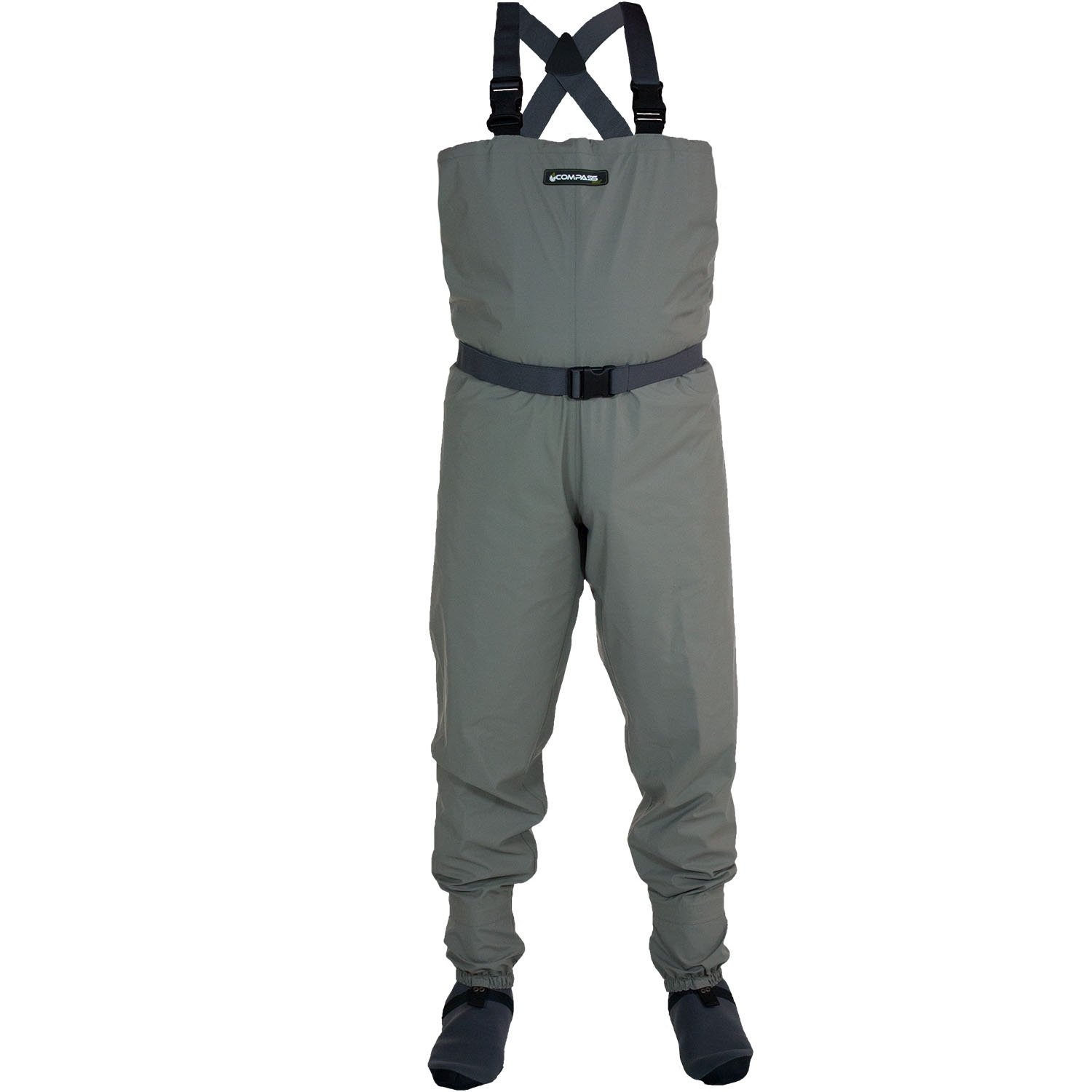360° Rotatable Compass for Fishing & Hunting - Waterproof & Breathable STFT Chest Waders - Ideal for Fly Fishing, Duck Hunting & Outdoor Adventures