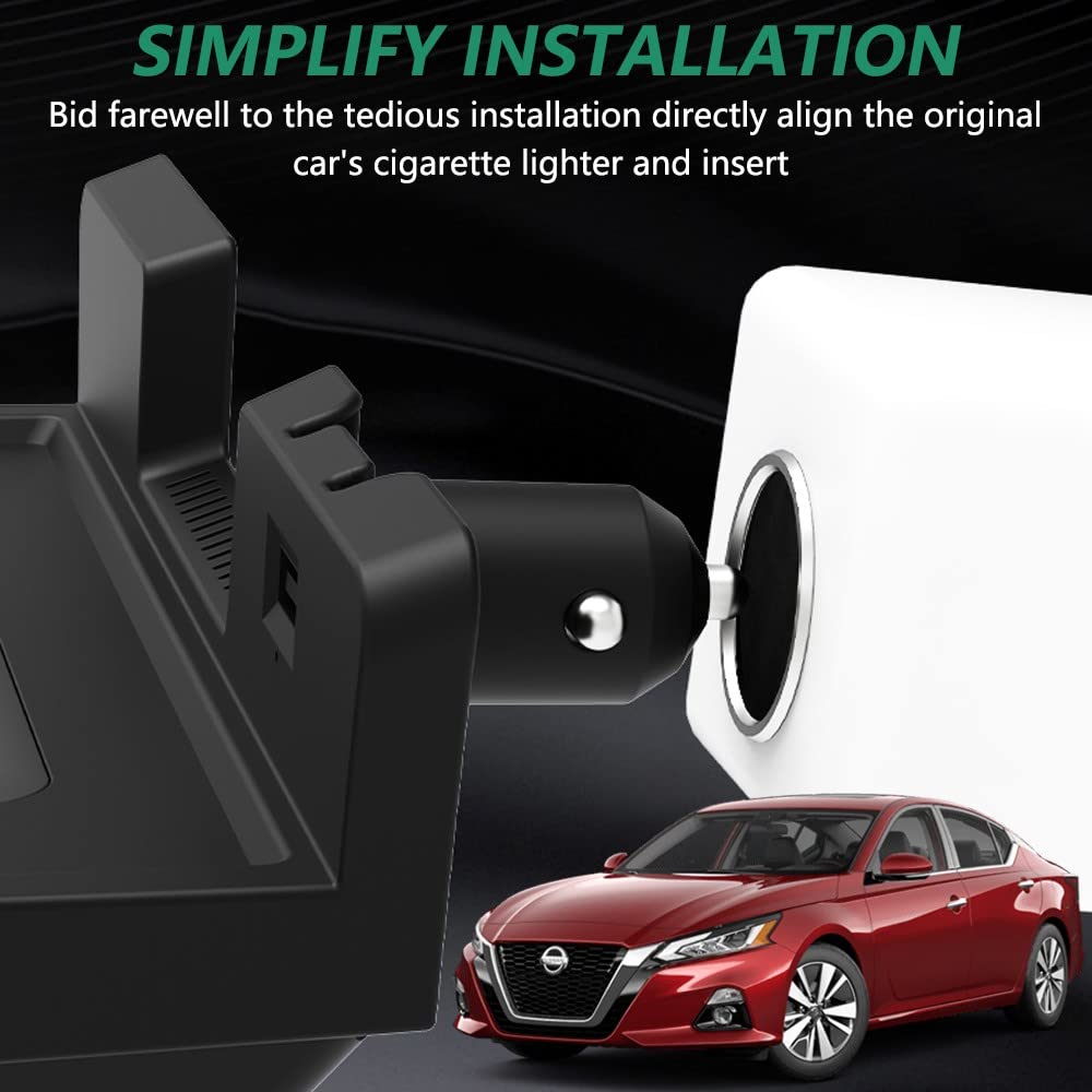 15W Qi Fast Wireless Car Charger for Nissan Altima 2019-2022 - Compatible with L34 Style/S/SR/SV/SL/Platinum/VC-Turbo Models - Perfect for Hands-Free Charging While Driving