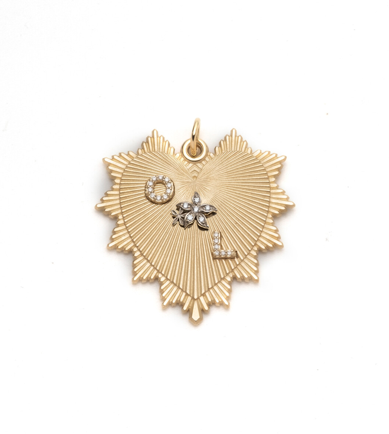Heart Love Token Necklace - Oversized Medallion Pendant for Women, Romantic Gift for Valentine's Day, Anniversary & Couples Jewelry - Perfect for Date Nights, Weddings & Special Occasions