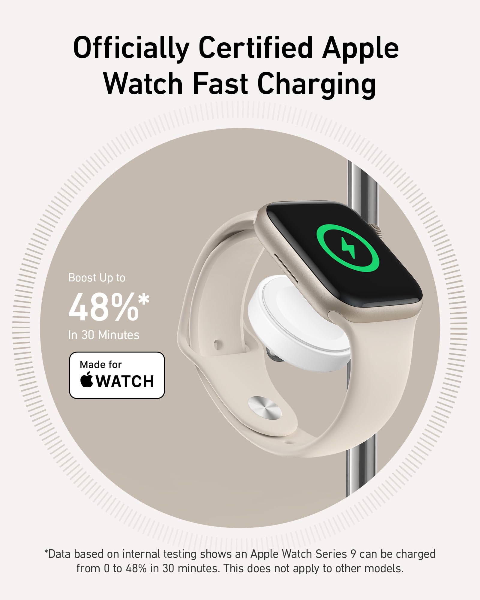 Anker 3-in-1 Wireless Charging Station with MagSafe | Qi2 Certified 15W Fast Charging Stand for iPhone 15/14/13 Series, AirPods Pro & Apple Watch Ultra | Includes USB-C Cable | Perfect for Home, Office & Travel Charging