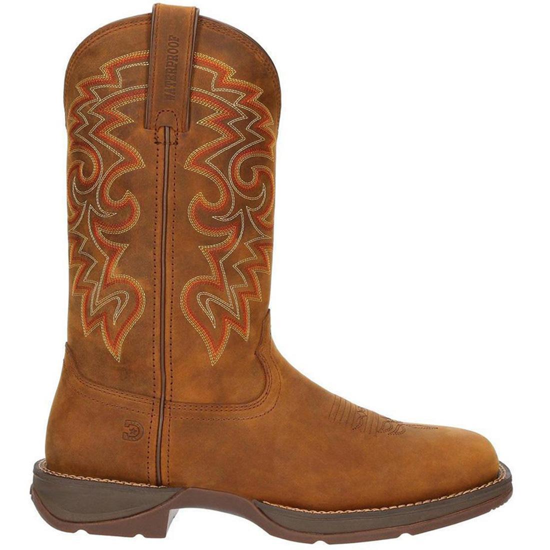 Rebel Waterproof Russet Western Boot