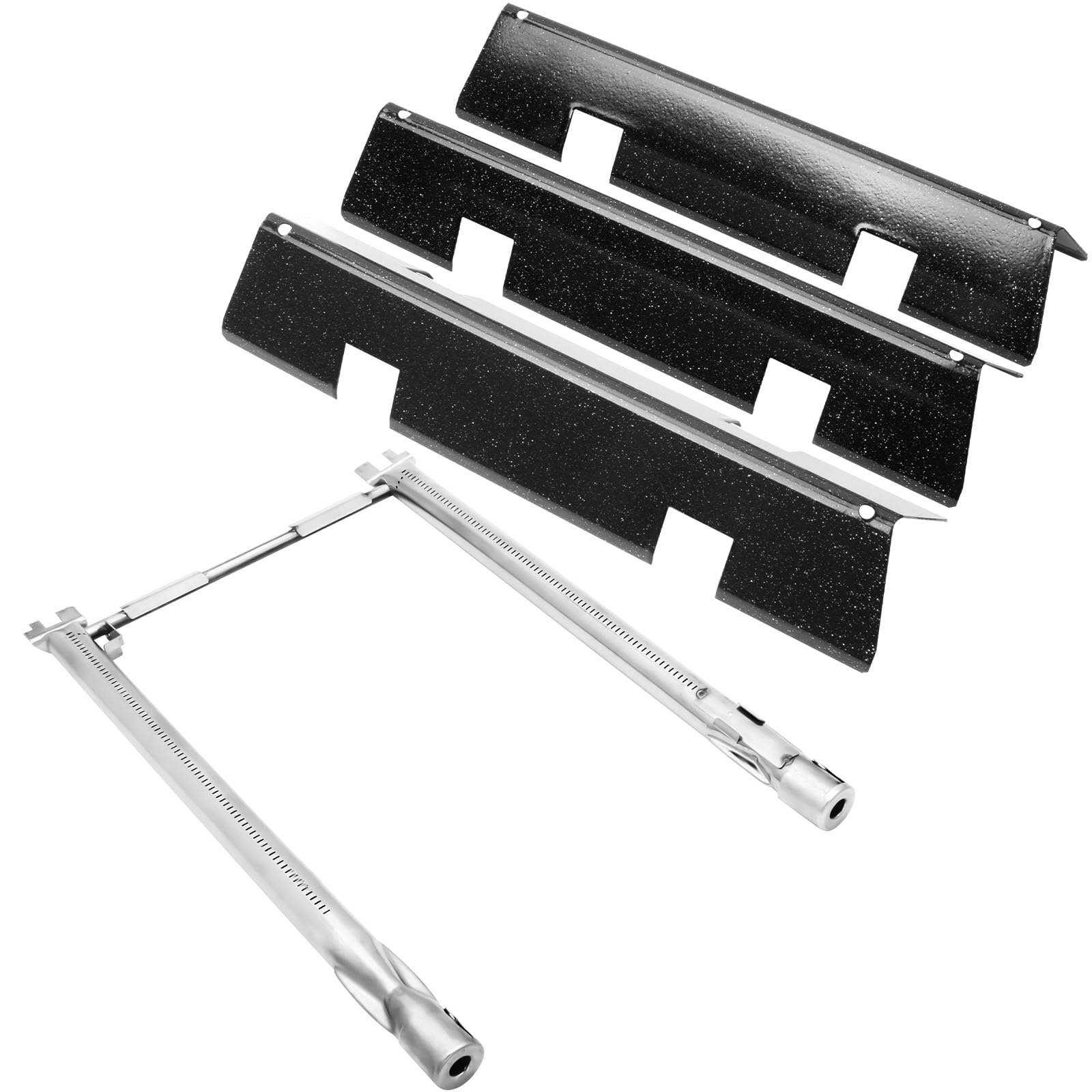 Weber Spirit Grill Replacement Parts - Compatible with Weber Spirit I & II 200 Series, E210, S210, E220, S220 Models - Includes Flavorizer Bars & Burner Parts for Weber Spirit GS4 2-Burner Grills - Perfect for Outdoor BBQ, Backyard Cooking & Grill Maintenance