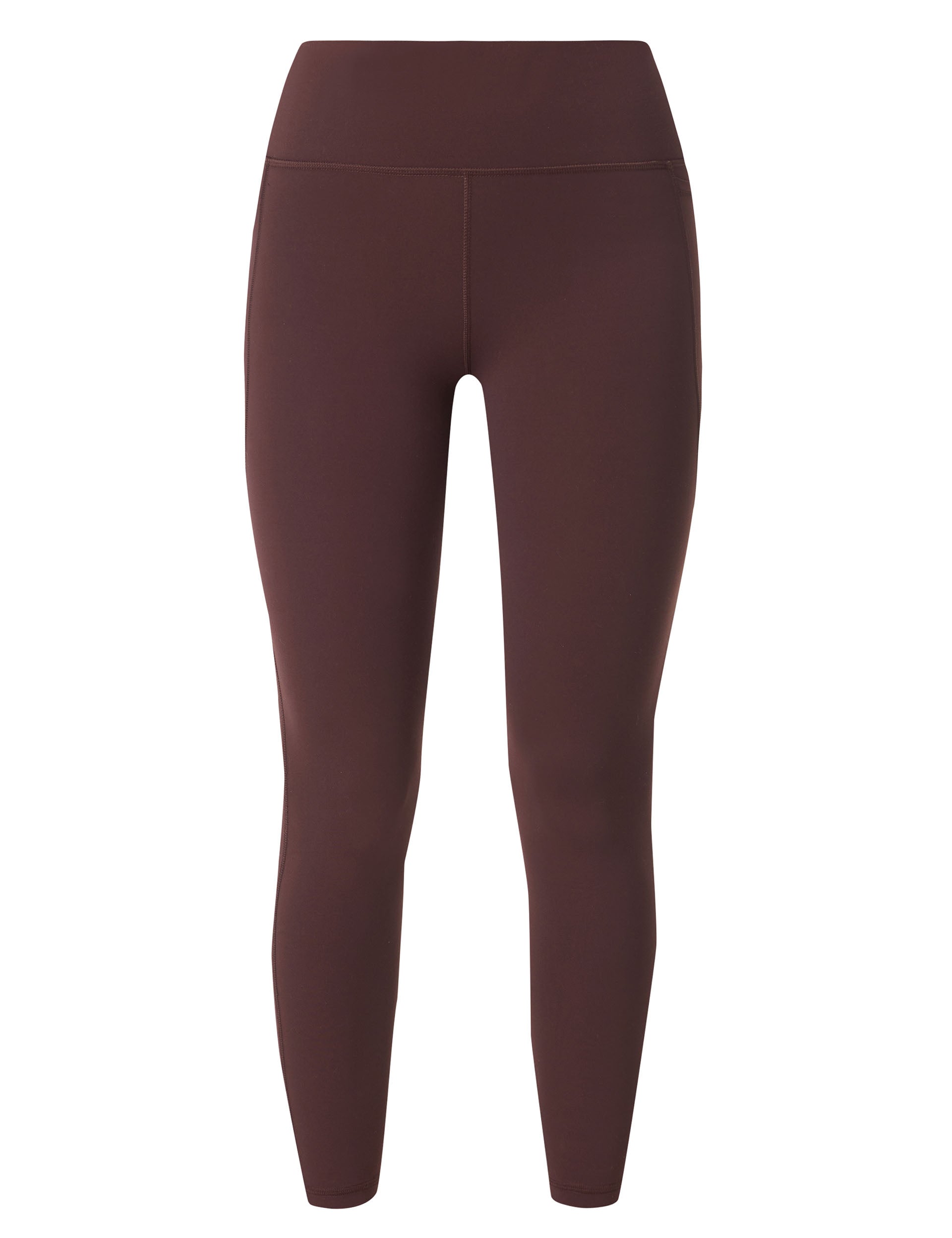 Ultimate Studio 7/8 Leggings for Women - High Waist Yoga Pants in Sable Brown - Perfect for Workout, Running & Lounge Wear