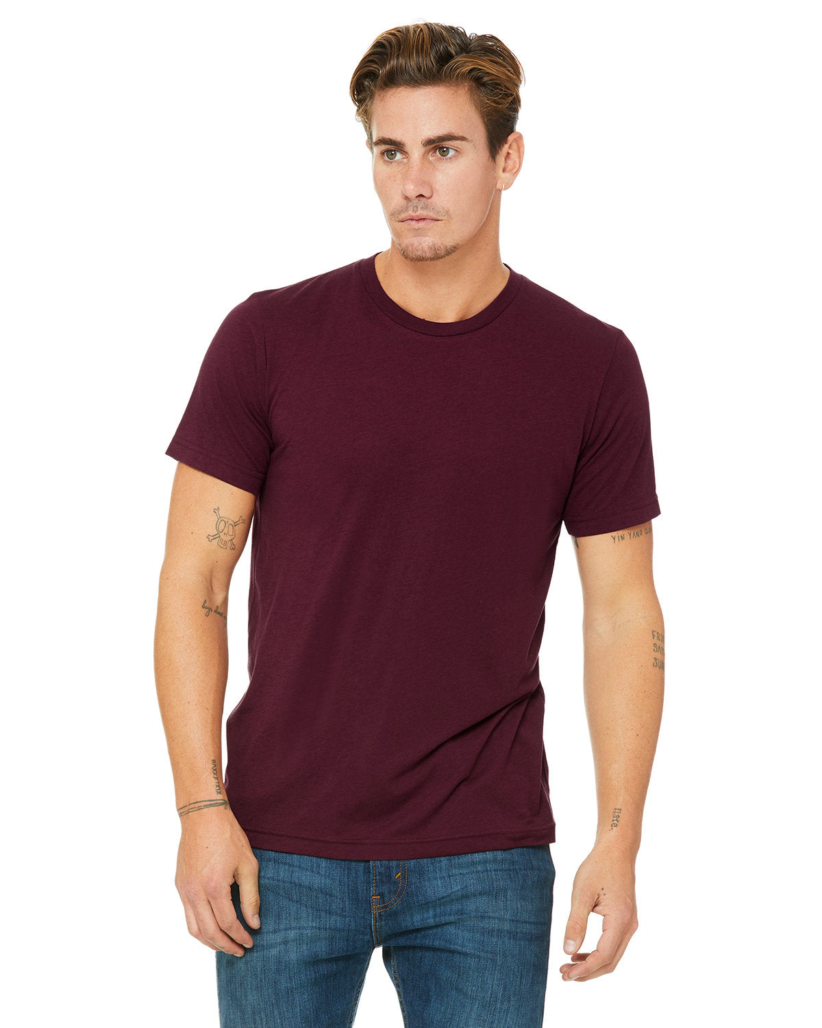 Bella + Canvas 3413C Unisex Triblend T-Shirt - Soft Comfortable Short Sleeve Tee for Men & Women - Perfect for Casual Wear, Gym, and Everyday Outfits