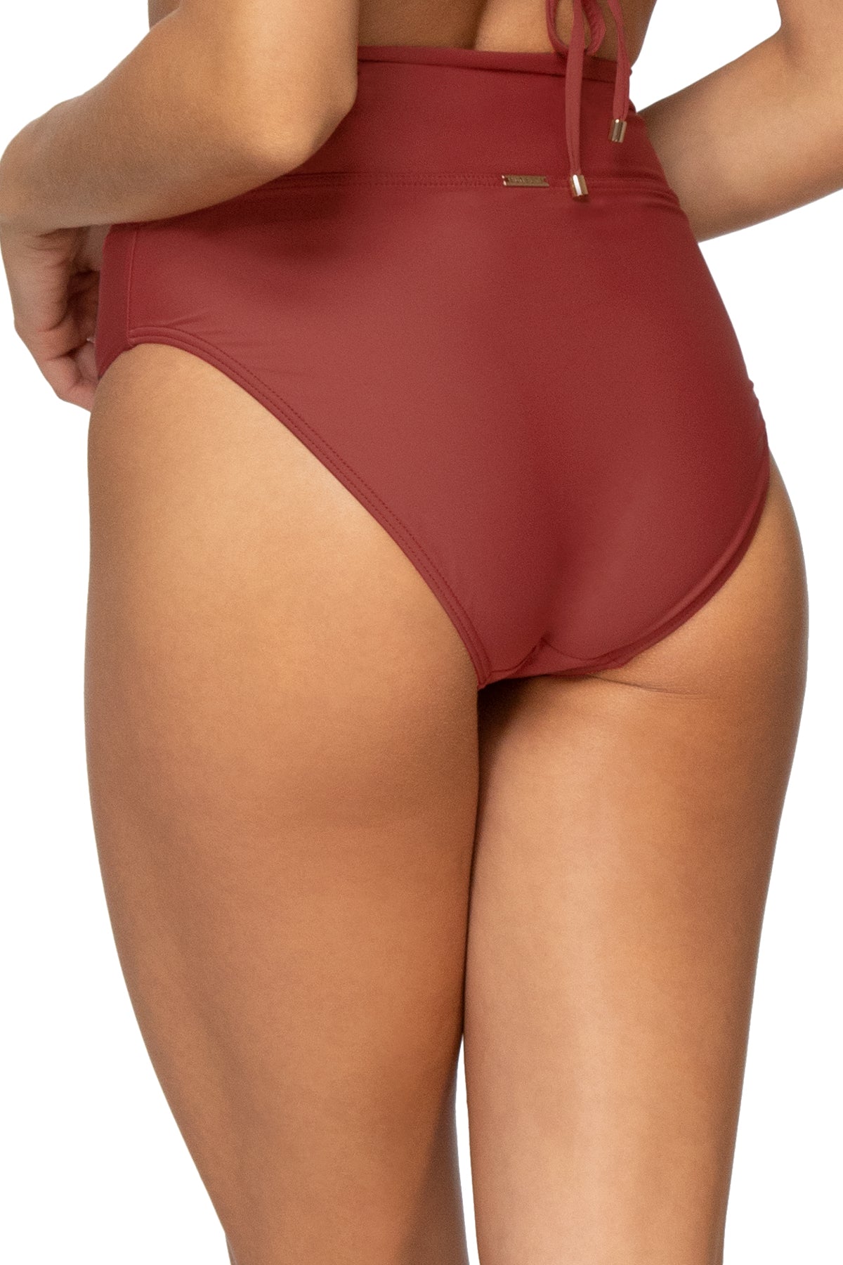 Hannah High Waist Skinny Jeans for Women - Tuscan Red Stretch Denim Pants | Perfect for Casual Wear, Date Night & Office Outfits