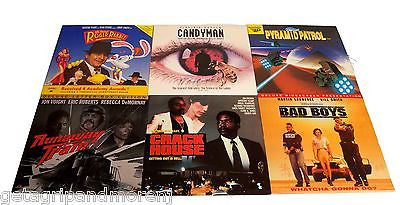 10 Rare Laserdiscs Collection - Includes Roger Rabbit & Pyramid Patrol - Perfect for Movie Collectors & Retro Entertainment