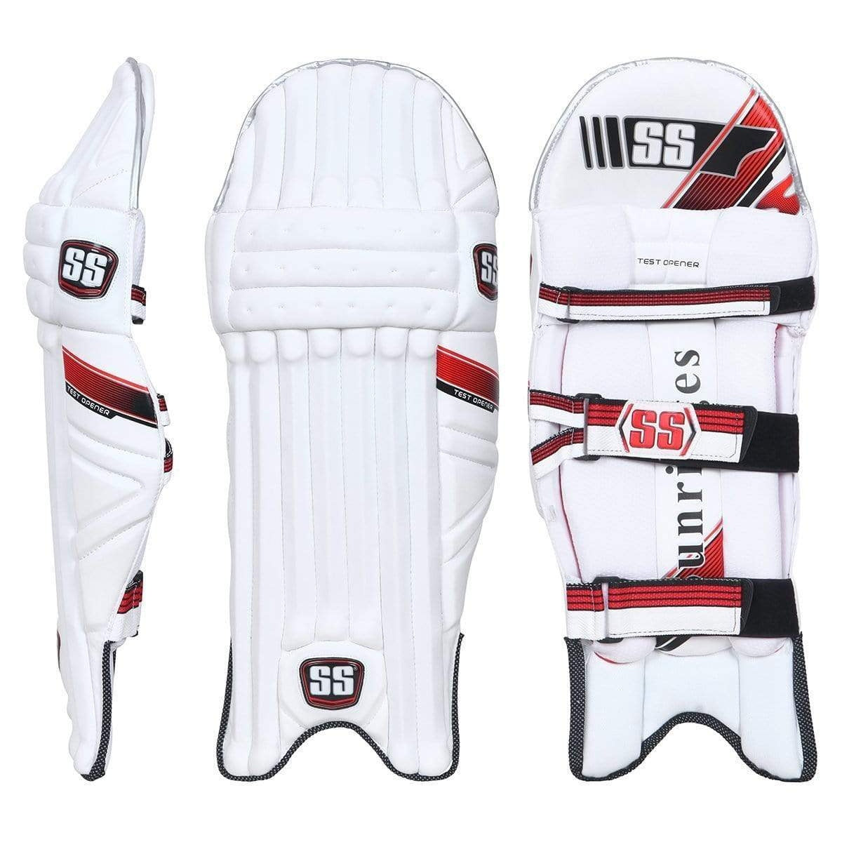 **SS Test Opener Junior Cricket Batting Pads - Lightweight Protective Gear for Youth Cricket Practice & Matches**