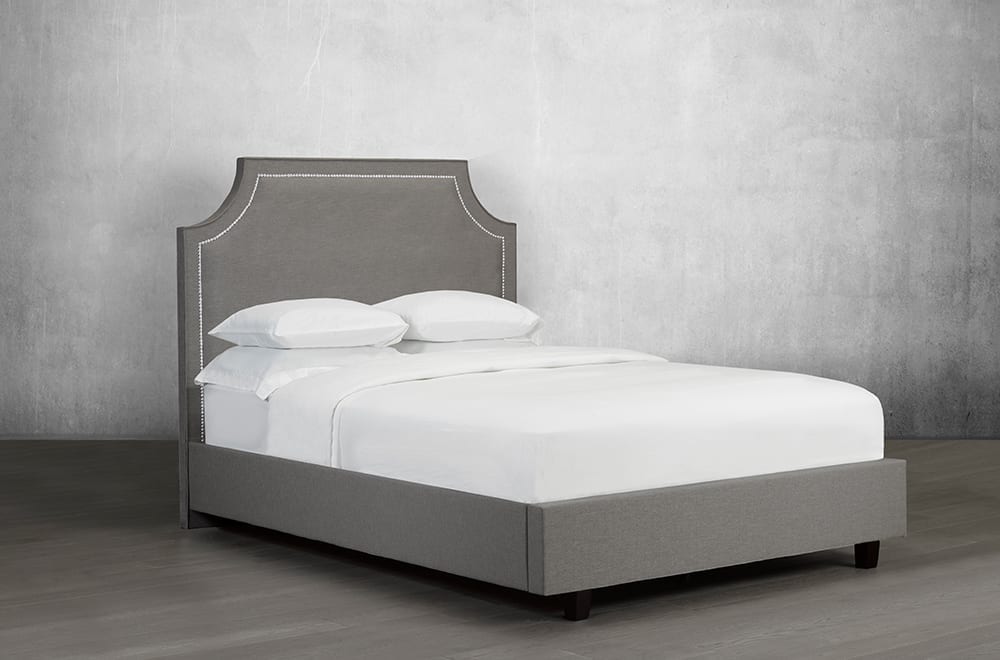 Canadian Made Piper Platform Bed Frame - Solid Wood Queen Size Bed with Storage - Modern Minimalist Design for Bedroom, Guest Room & Small Spaces