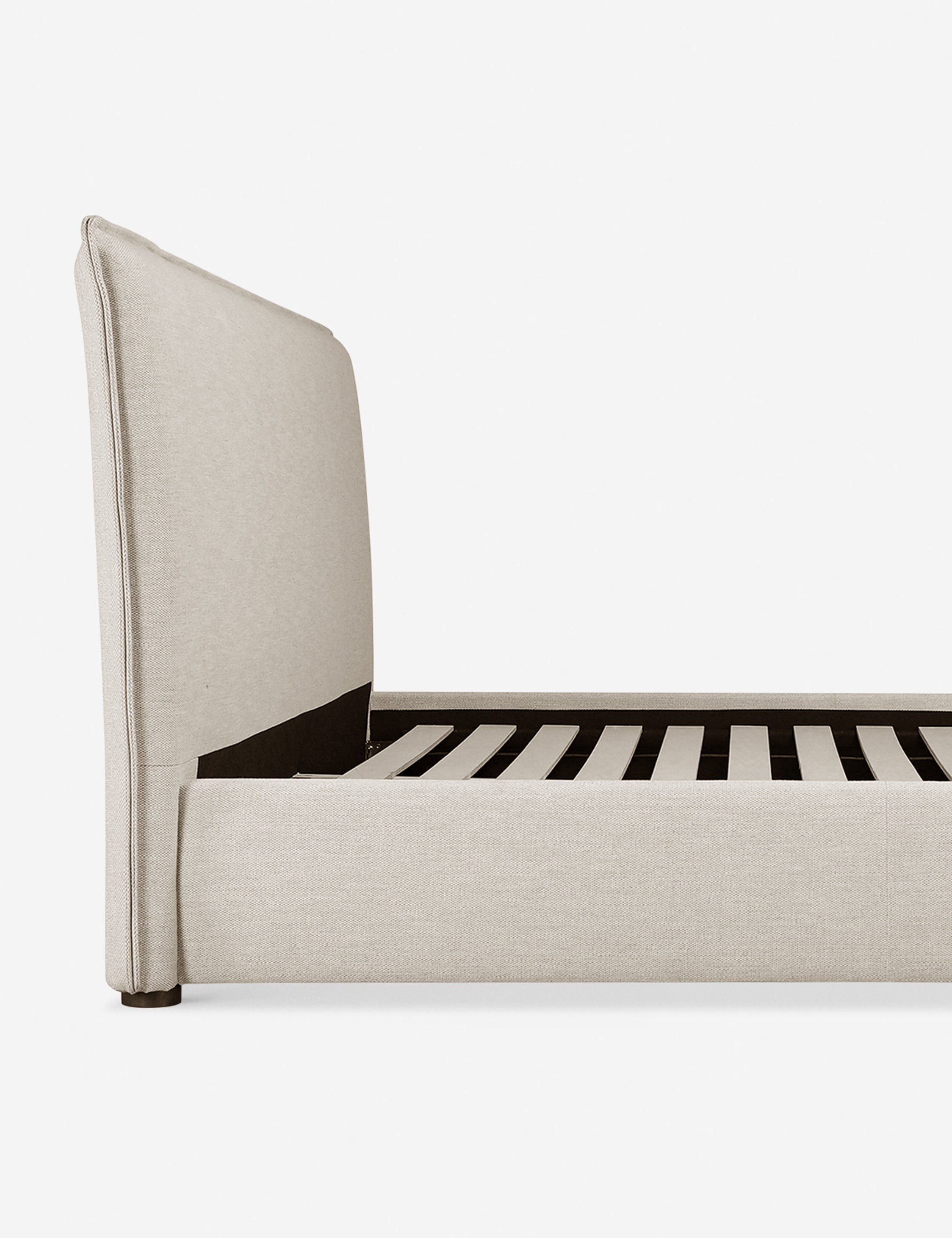 Cambria Platform Bed Frame - Modern Low Profile Bed with Wooden Slats - Perfect for Minimalist Bedroom & Small Spaces