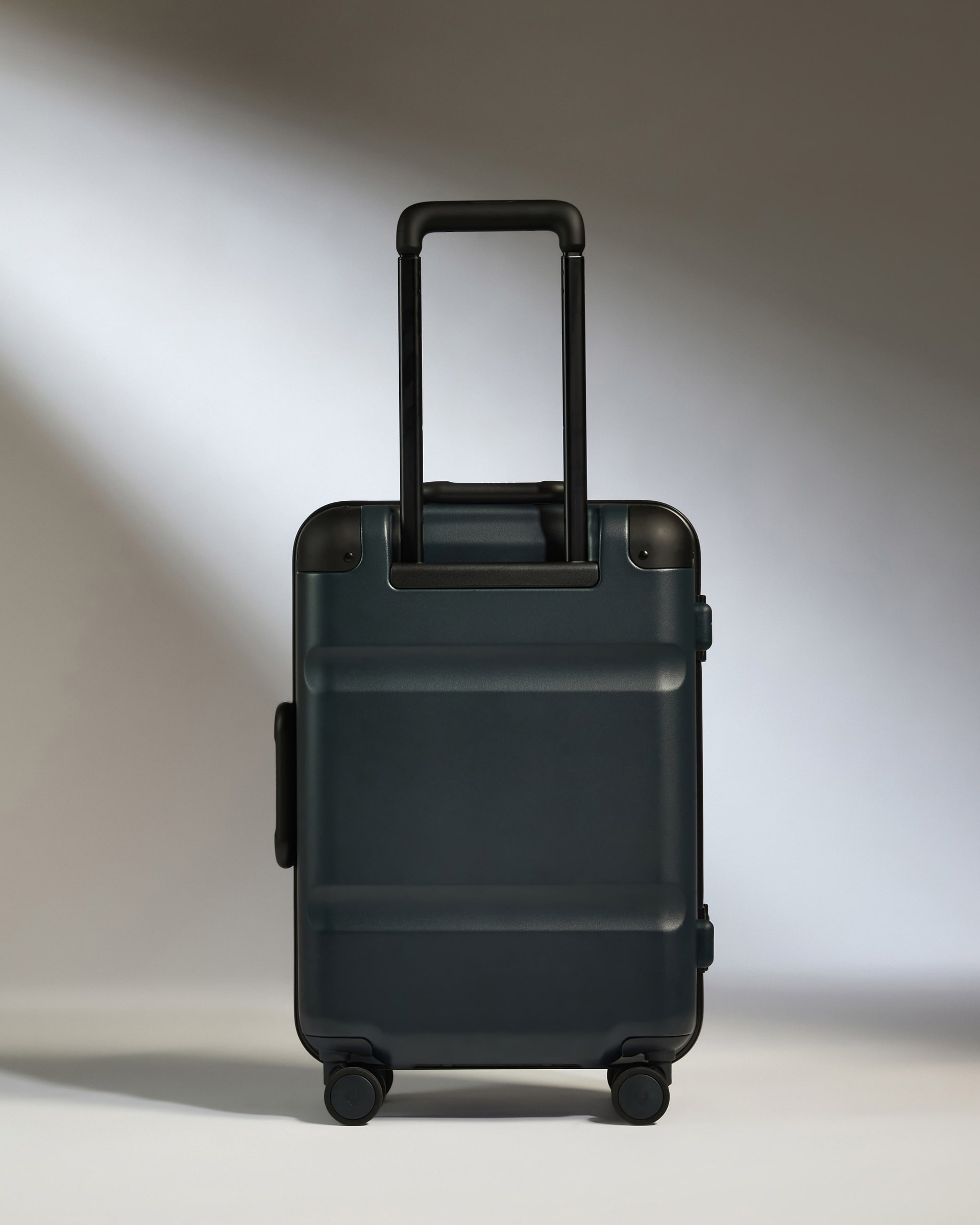 Stylish Carry On Luggage in Basalt Navy with Heritage Stripe - Perfect for Air Travel & Weekend Getaways