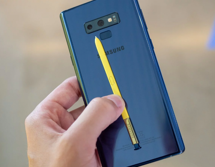 Samsung Galaxy Note 9 N960F/DS 128GB 6GB RAM Dual SIM GSM Unlocked Smartphone (Ocean Blue) - Perfect for Business Professionals & Mobile Gaming