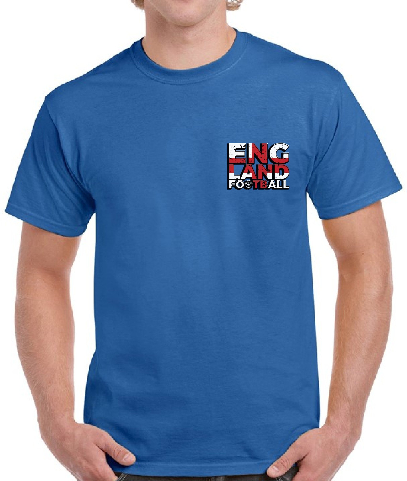 England Football Jersey for Men - Authentic English Soccer T-Shirt - Perfect Gift for Football Fans - Ideal for Match Days, Sports Events & Fan Collections