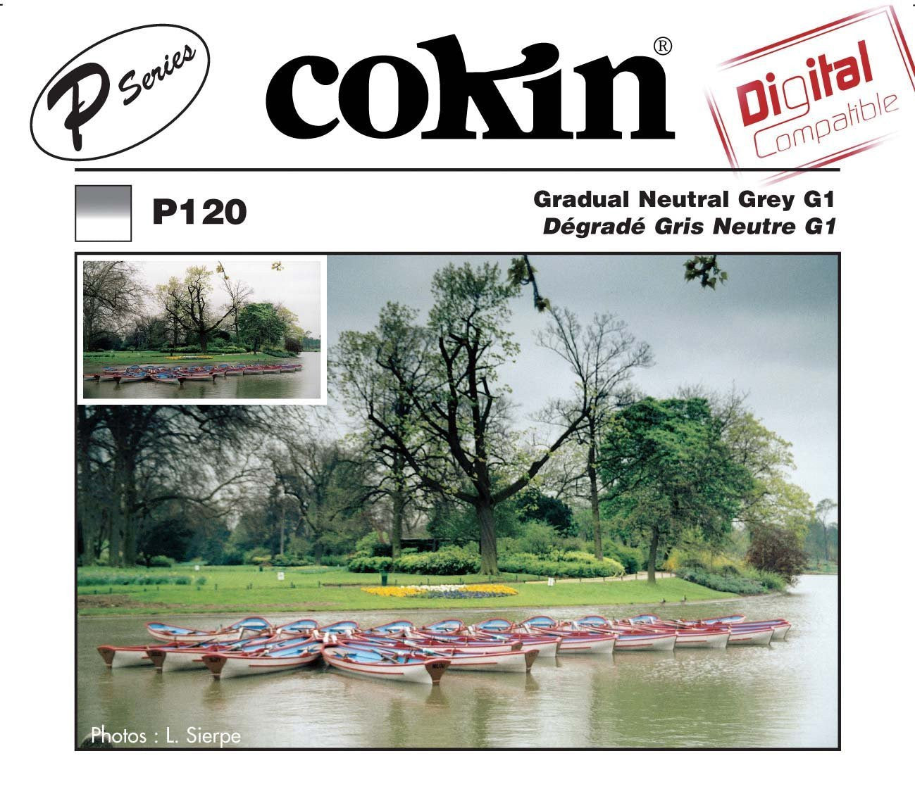 Cokin P Series Graduated Neutral Density Grey G1 Filter - Professional Photography Lens Filter for Landscape & Outdoor Shooting - Perfect for Sunsets, Beaches & Nature Photography