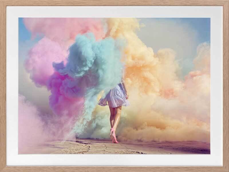 Dreams Do Come True Framed Wall Art Print - Inspirational Home & Office Decor for Living Room, Bedroom or Gift