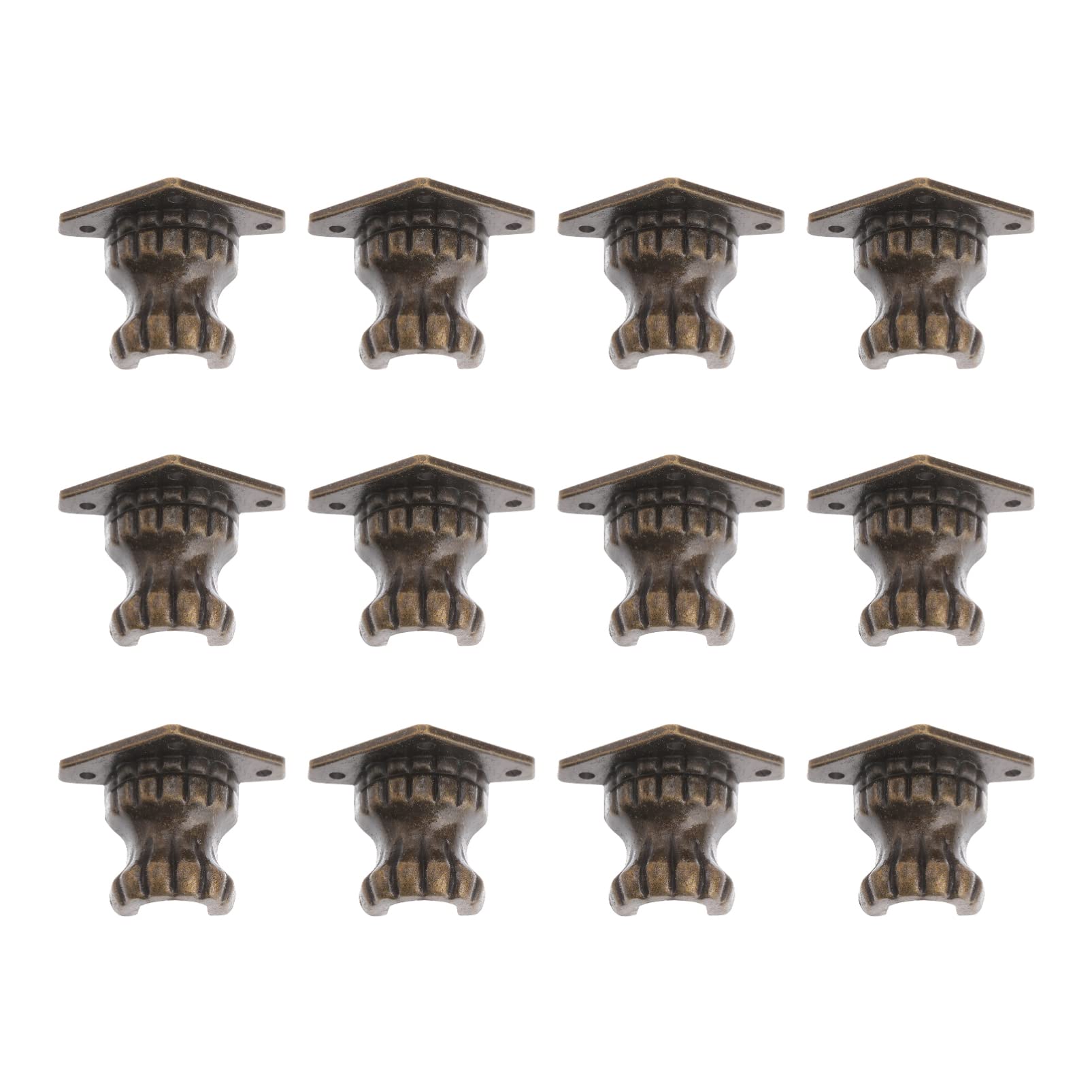 20pcs Wooden Box Support Feet - Jewelry Case Legs, Wood Case Feet, Decorative Corners Protector for DIY Craft Storage Boxes - Perfect for Jewelry Organizers, Gift Boxes & Home Decor