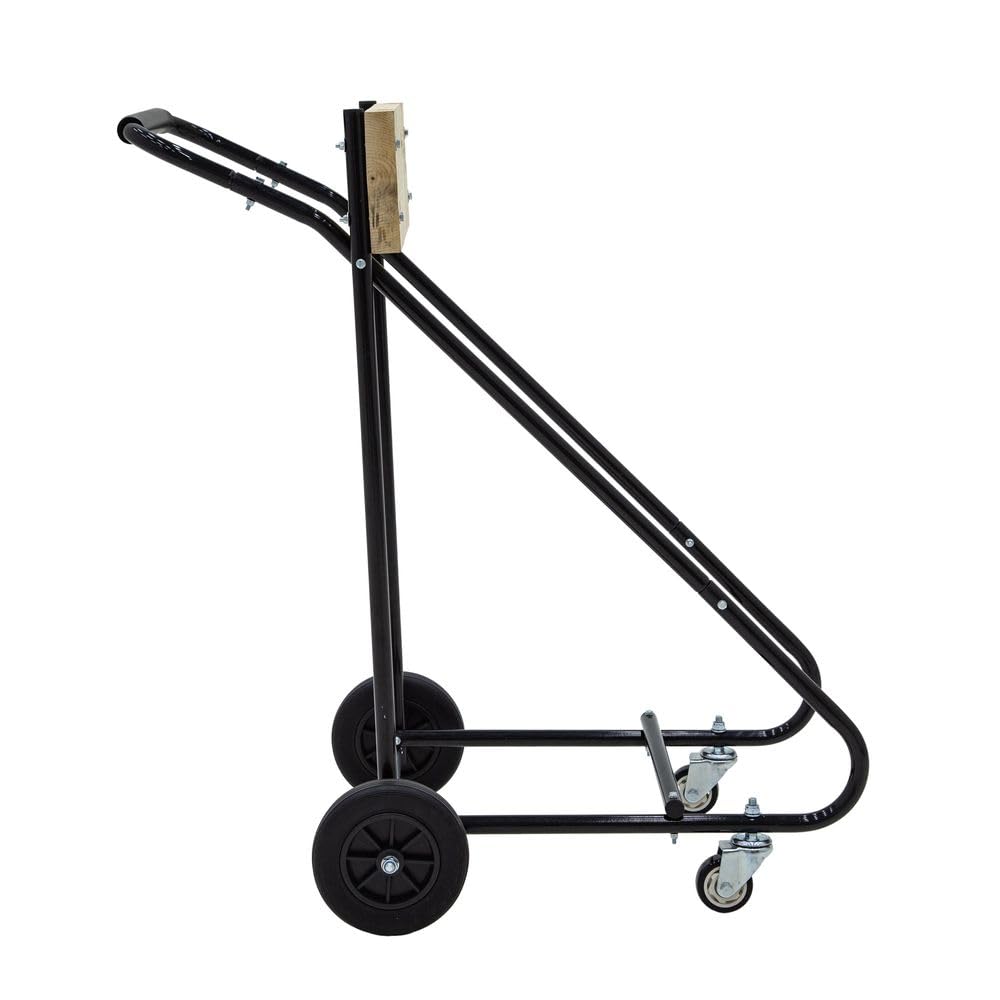 Heavy Duty Outboard Boat Motor Stand for 30-115 HP Engines - 315 lb Capacity - Ideal for Storage, Maintenance & Transport of Marine Motors