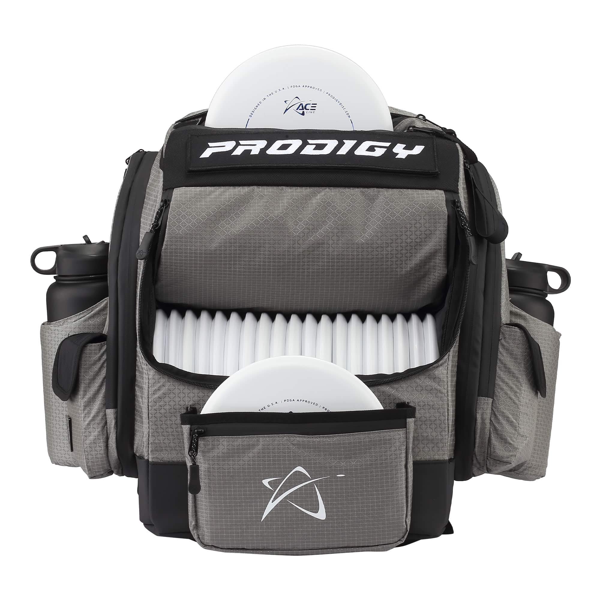 Prodigy Disc BP-1 V3 Disc Golf Backpack - 30+ Disc Capacity, Tear & Water Resistant, Pro Quality Frisbee Golf Bag with Ample Storage | Perfect for Tournaments, Practice Sessions & Outdoor Disc Golf Adventures