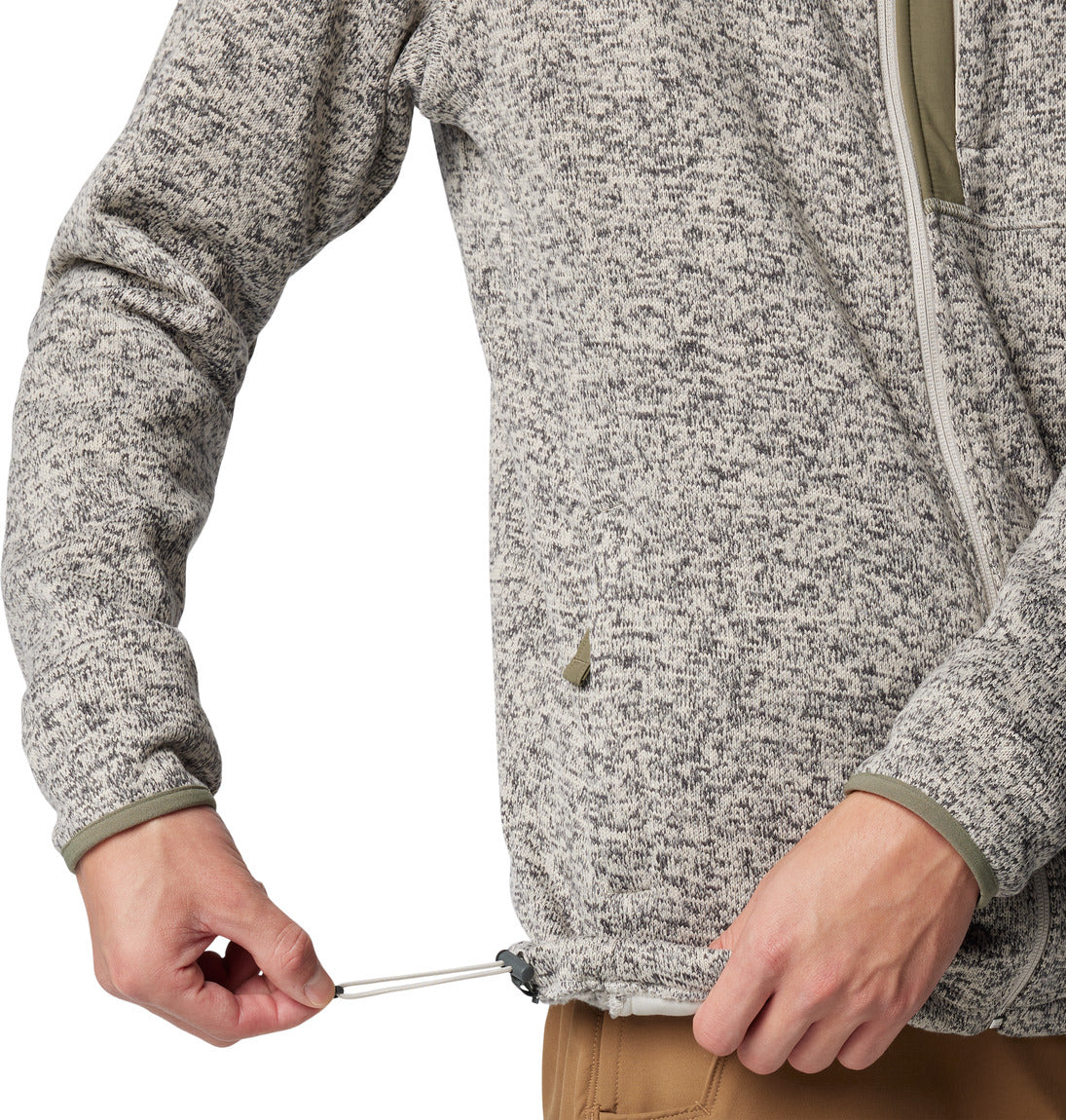 Columbia Men's Sweater Weather™ Full Zip Jacket - Lightweight Fleece Pullover for Outdoor Hiking & Casual Wear