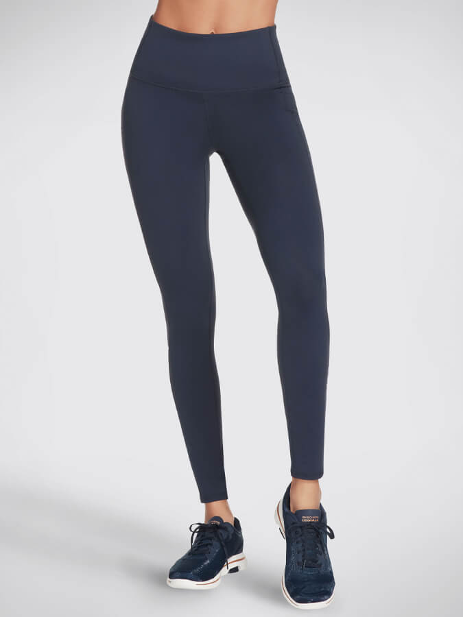 Skechers GOWALK High Waisted Women's Leggings - Comfortable Yoga Pants for Walking, Running & Workout - Perfect for Gym, Travel & Everyday Wear