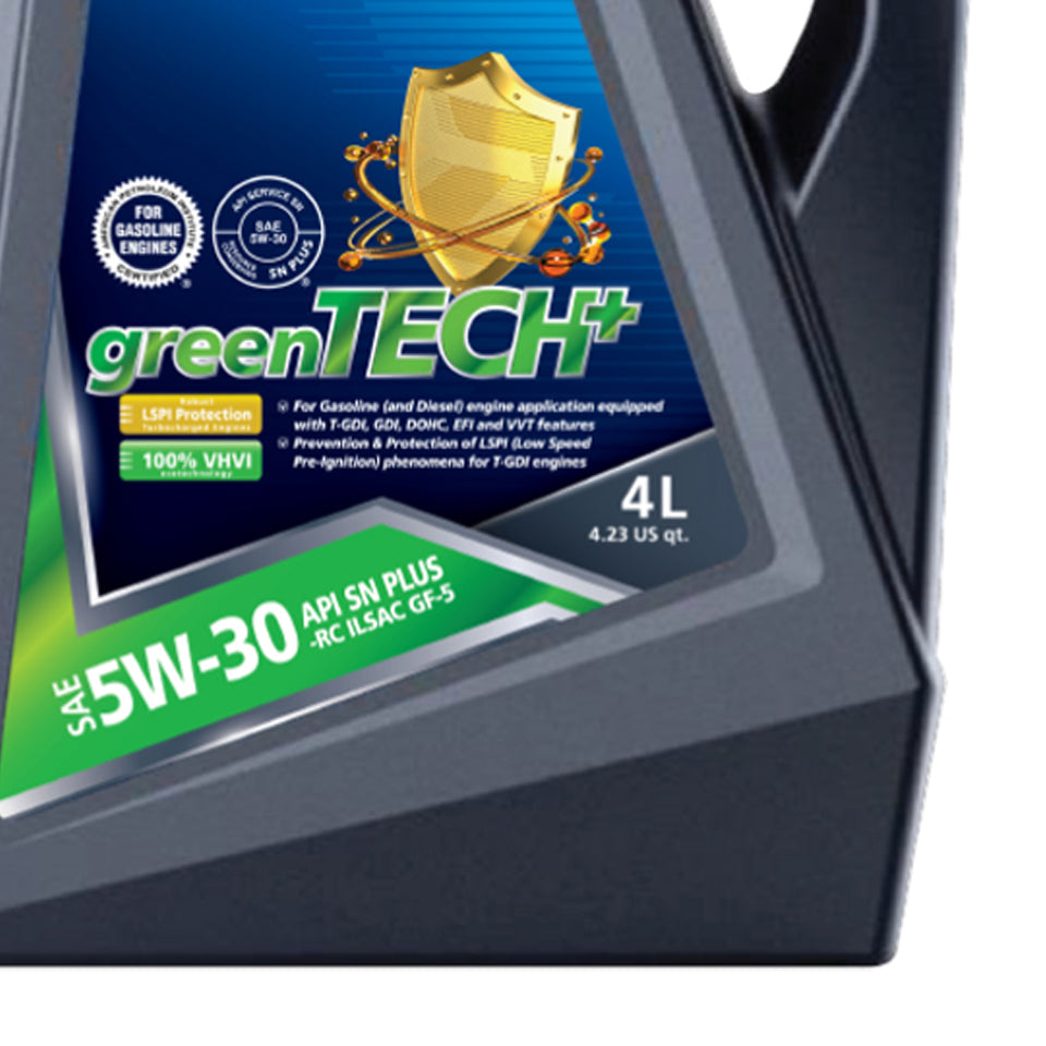 Aisin Fully Synthetic 5W30 Engine Oil - SN/CF Rated for Gas & Diesel Engines - 4 Liters - Ideal for High-Performance Vehicles & Extreme Weather Conditions