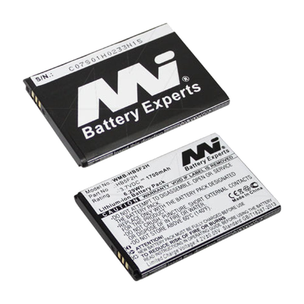3.7V 1700mAh Rechargeable Li-ion Battery Replacement for Huawei Wireless Modem - Perfect for Travel, Remote Work & Outdoor Connectivity