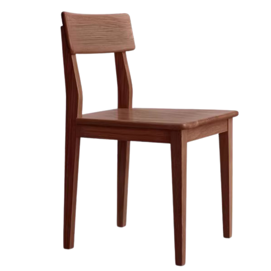 17.3x17.7x30.7 inch/ 44x45.5x78сm/ Walnut color/  4 pcs Ash chair