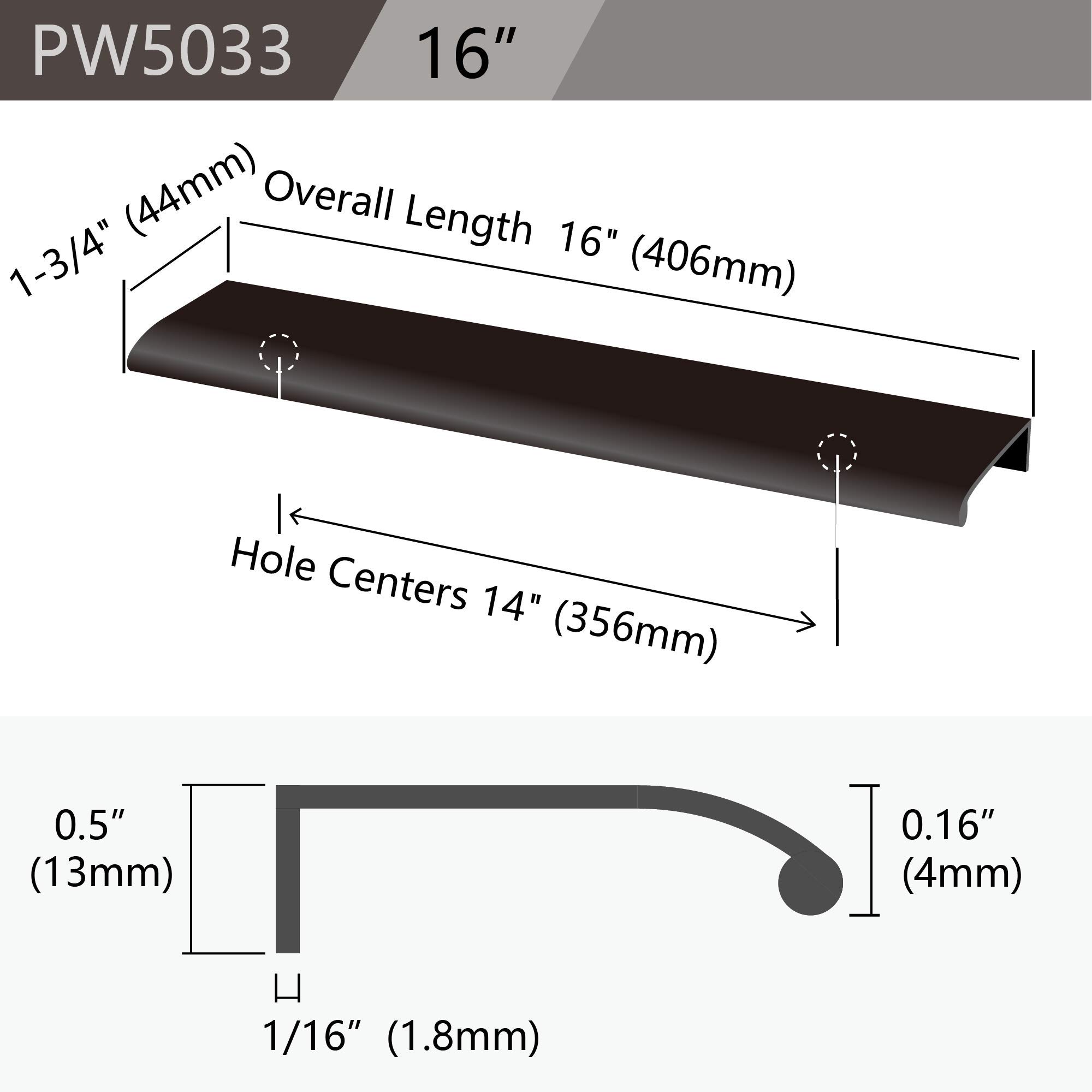 2-Pack Black 16