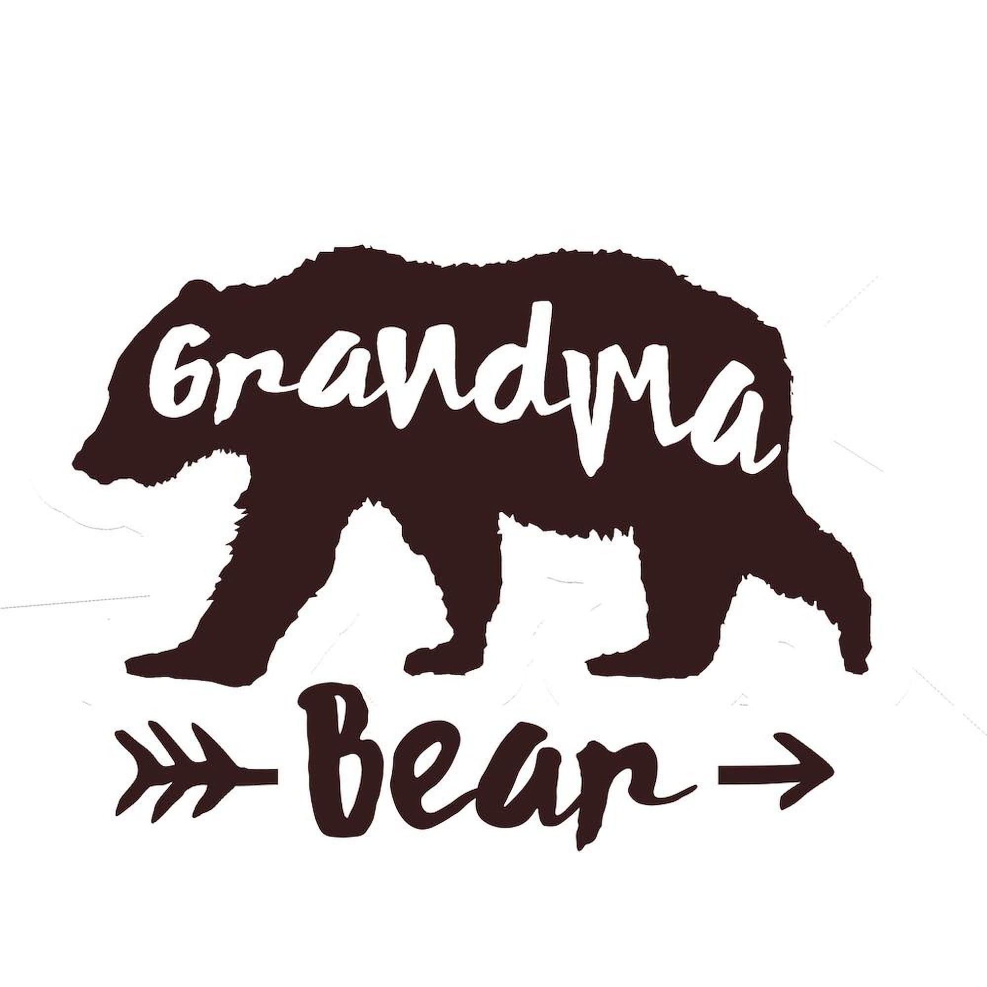 Grandma Bear Ceramic Coffee Mug 15 oz (444 ml) - Cute & Durable for Hot Drinks, Perfect for Tea, Coffee, Hot Chocolate - Ideal Gift for Grandmothers, Mothers Day, Birthday & Family Gatherings