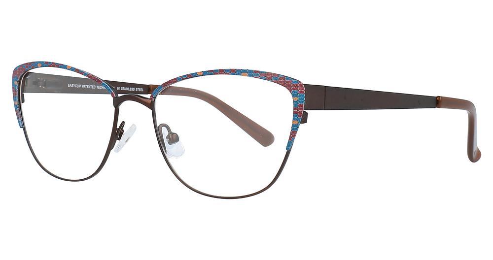 Aspex EC482 Lightweight Full Rim Eyeglasses for Men & Women - Classic Retro Frame for Reading & Fashion - Perfect for Office, Driving & Daily Wear