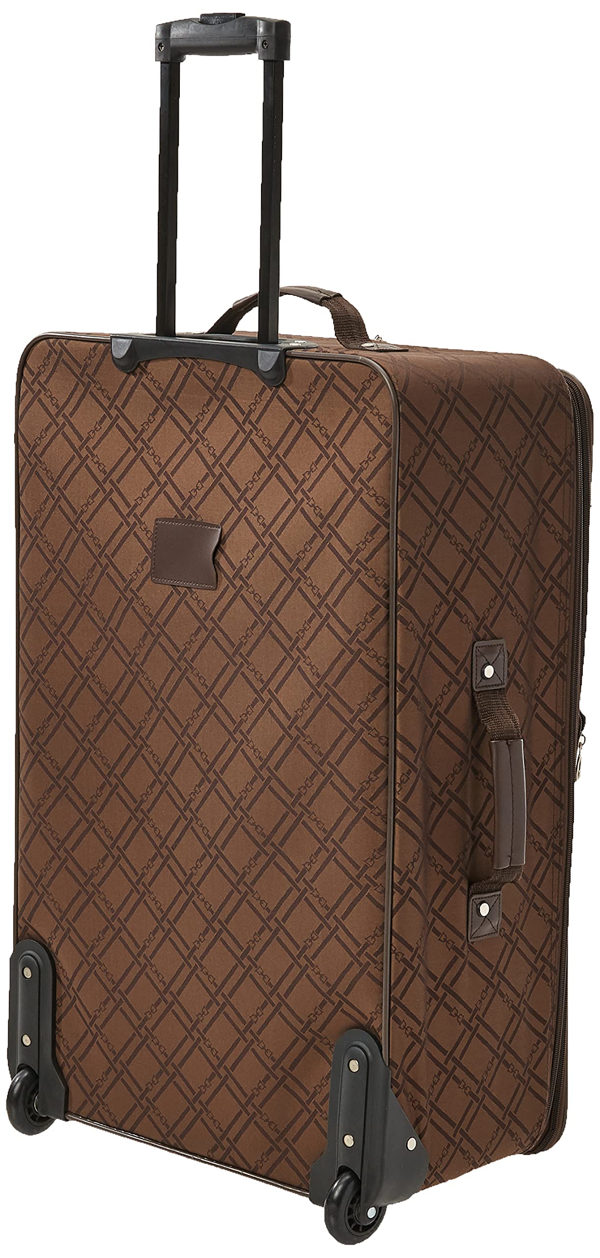 American Flyer Luggage Pemberly 5-Piece Suitcase Set with Buckles - Chocolate Brown - Perfect for Family Travel, Business Trips & Vacation Packing