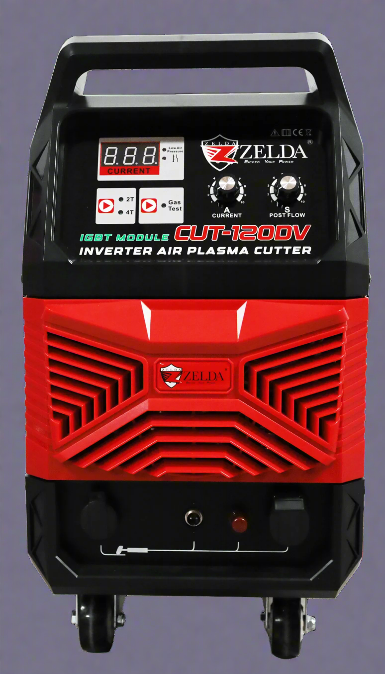 220V/440V Digital Plasma Cutter - Heavy Duty 3 Phase CNC Ready Metal Cutting Machine | CUT120DV | Perfect for Industrial Metal Fabrication, Automotive Repair, and DIY Projects